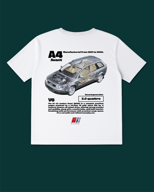 A4 3.0 Quattro Avant (B6/8E) '2001–04Tee