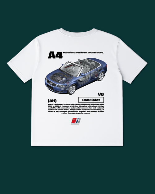A4 Cabrio (B6/8H) '2002–2006 Tee