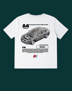 A4 FSI Quattro Sedan (B8,8K) '2007–11 Tee