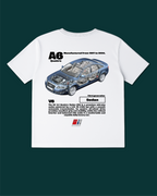 A6 Quattro Sedan (4F,C6) '2004–08 Tee