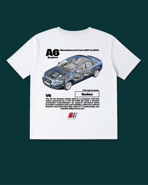 A6 Quattro Sedan (4F,C6) '2004–08 Tee