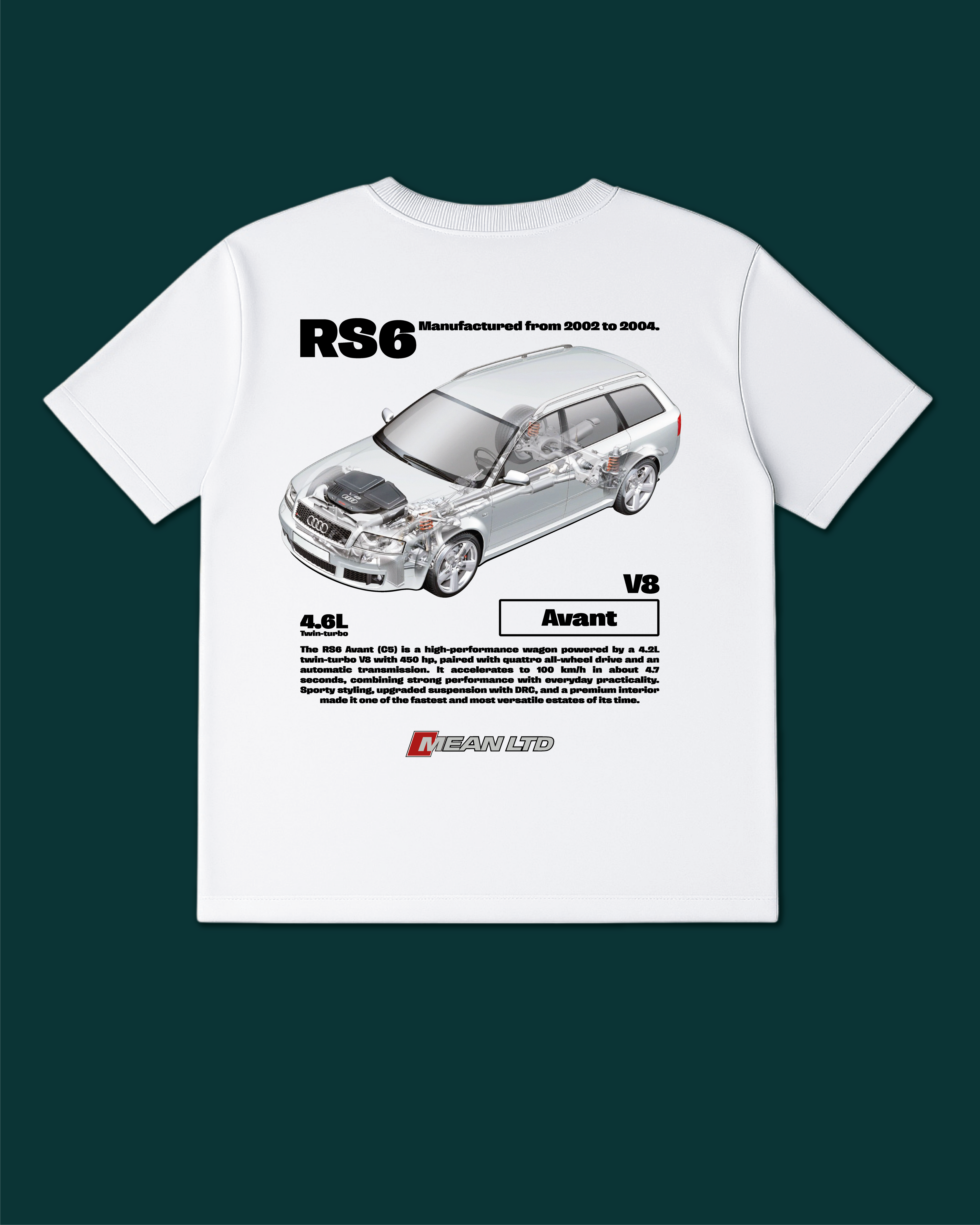 RS6 Avant (4B,C5) '2002–04 Tee