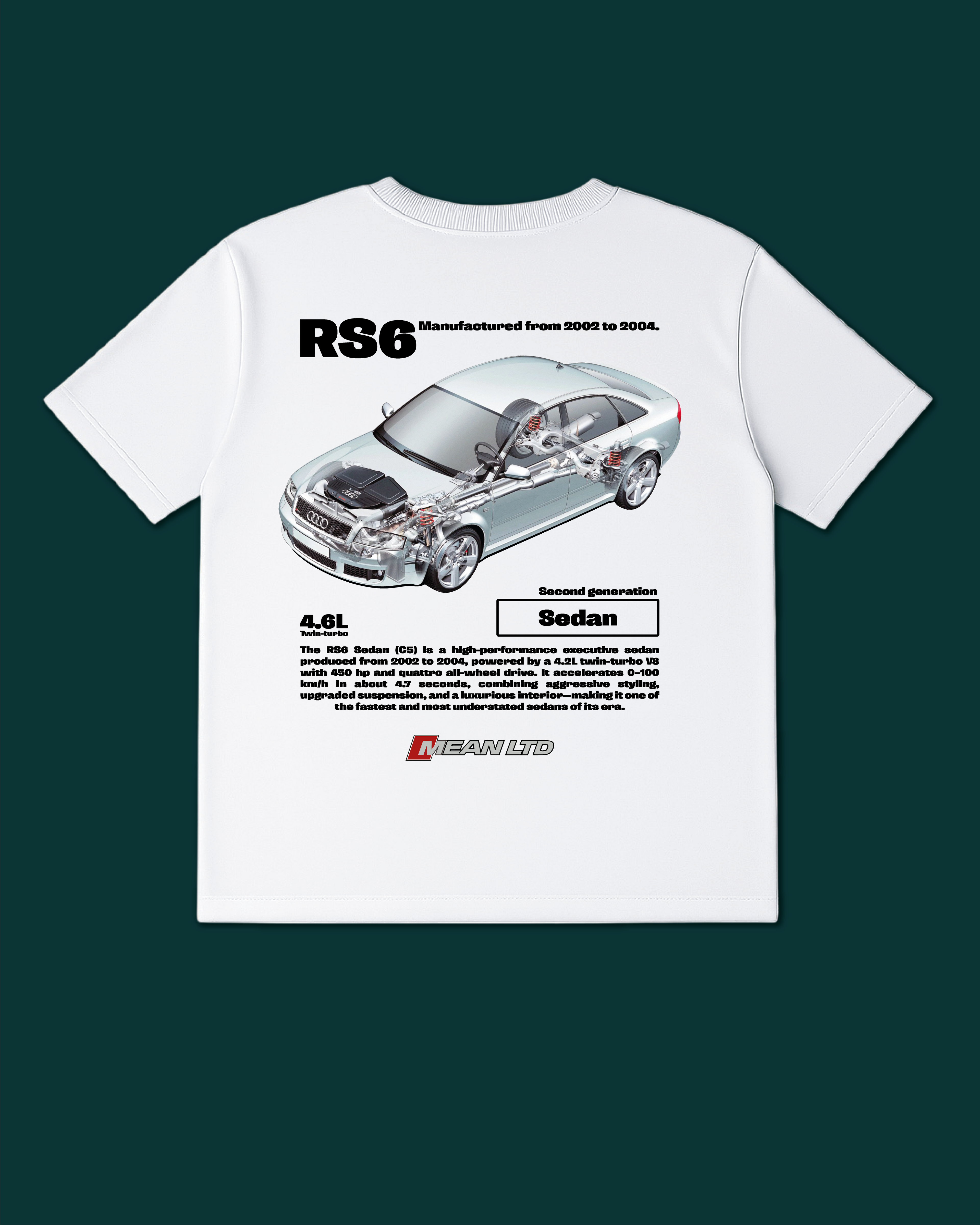 RS6 Sedan (4B,C5) '2002–04 Tee