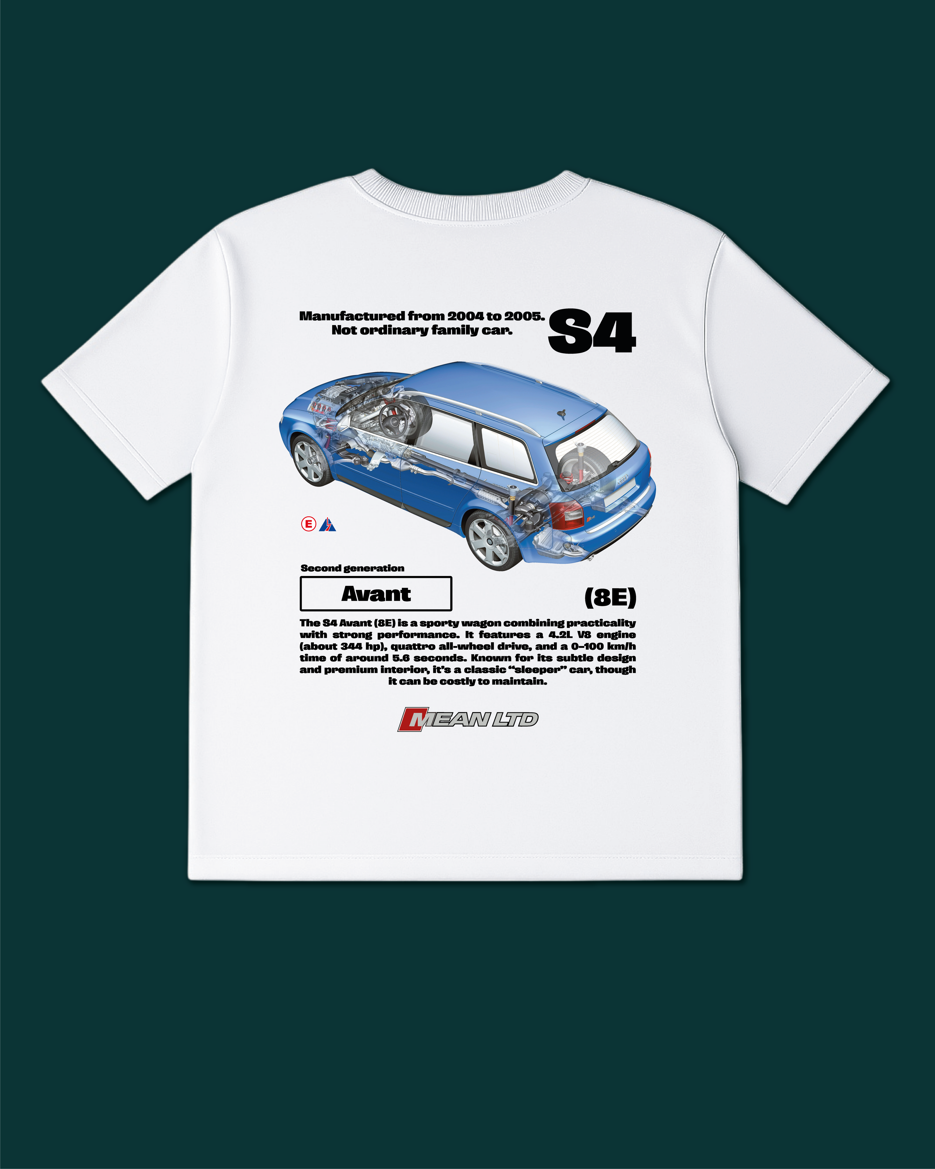 S4 Avant (B6/8E) '2003–2004 Tee