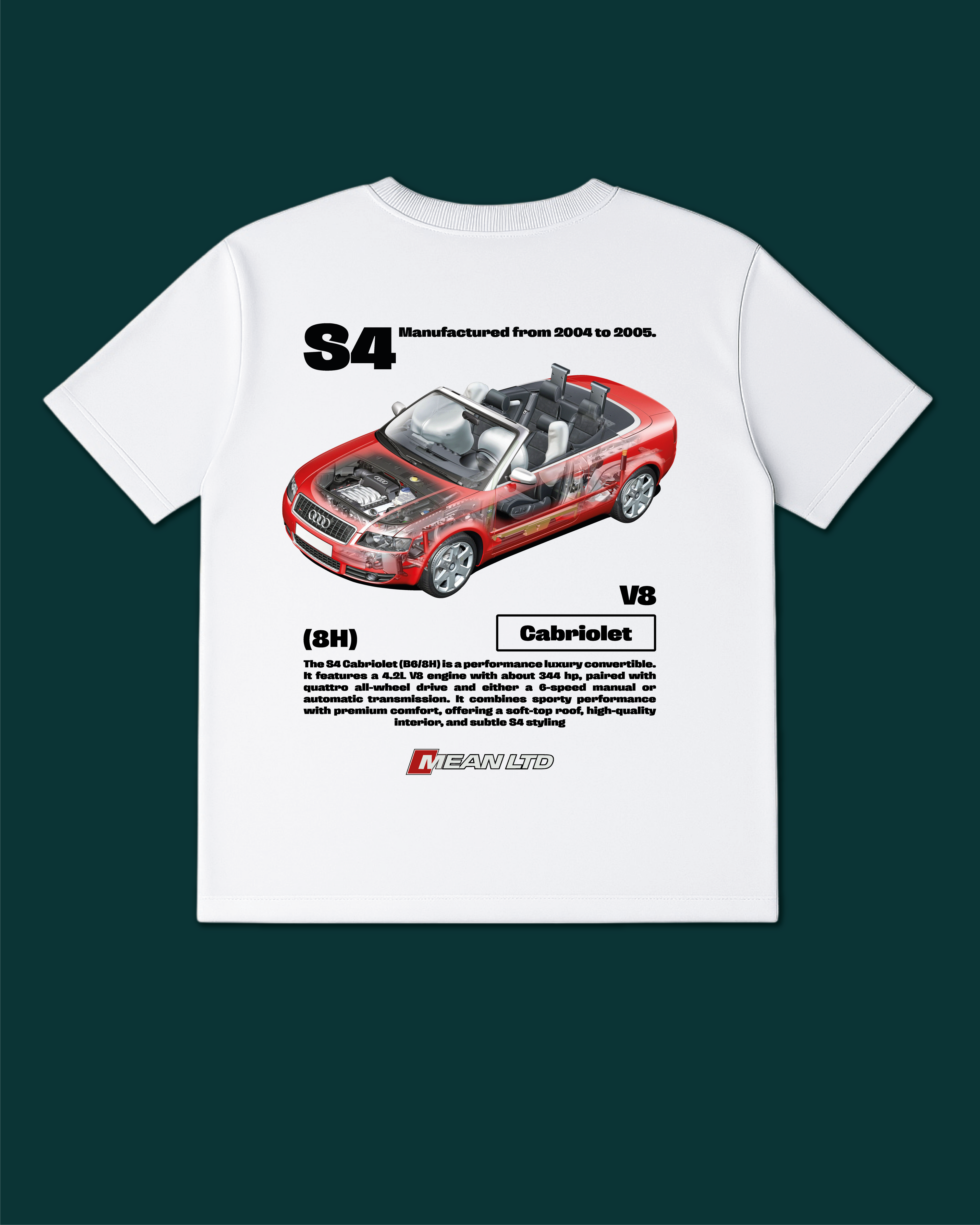 S4 Cabrio (B6/8H) 2004–2005 Tee