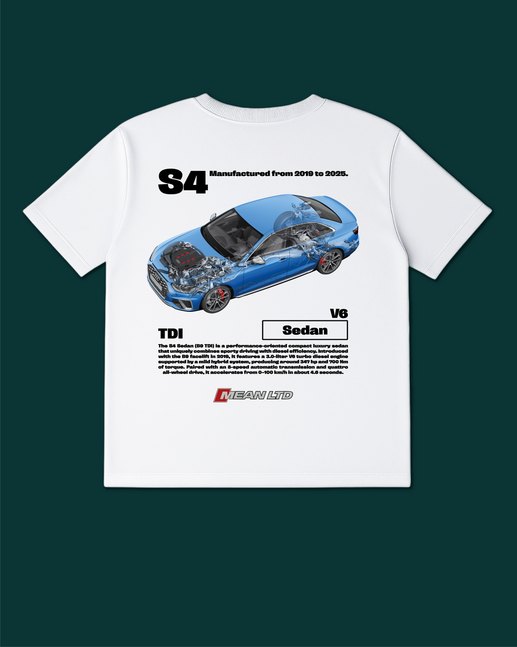 S4 Sedan TDI (B9) '2019–2025 Tee
