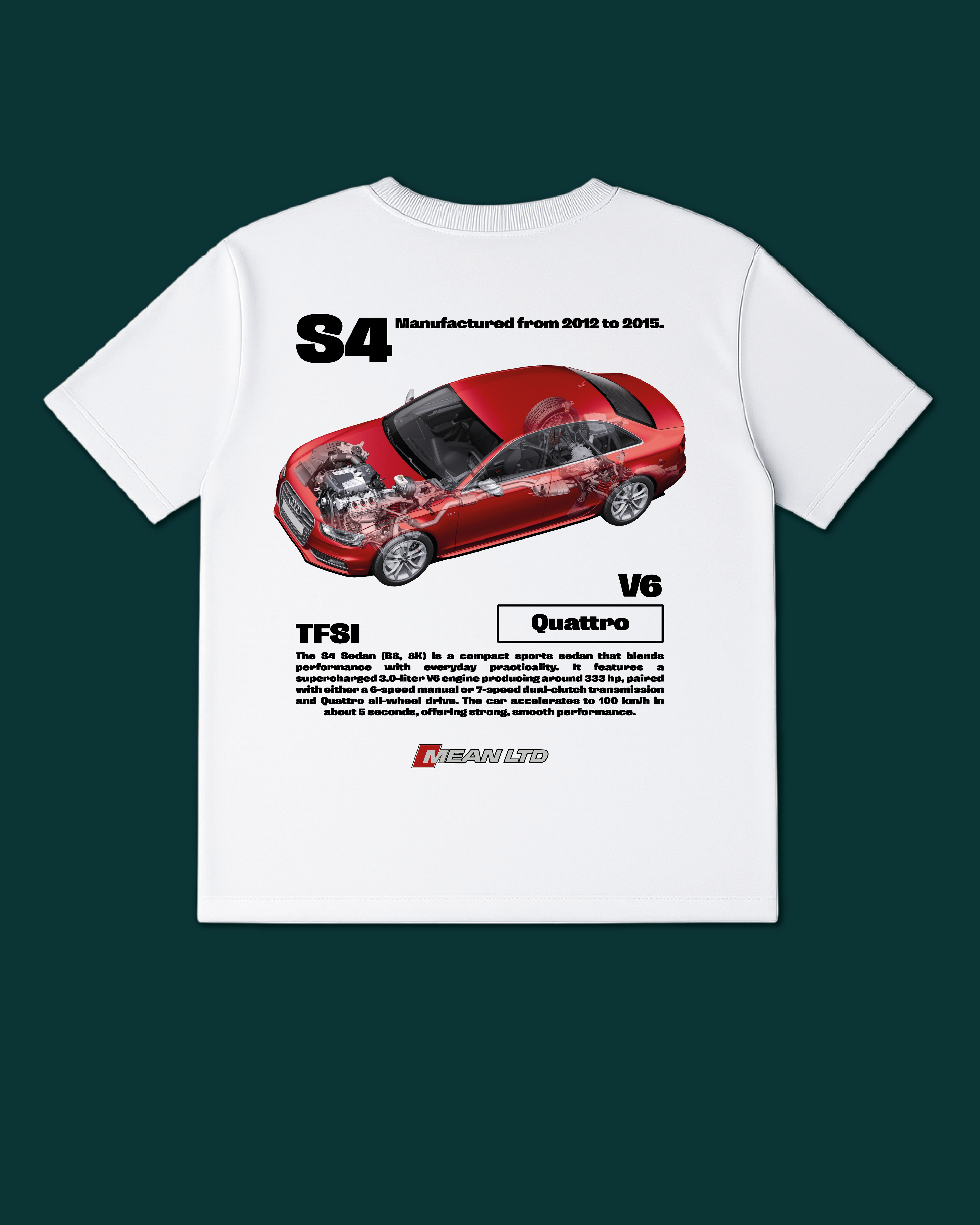 S4 Sedan (B8,8K) '2012–15 Tee