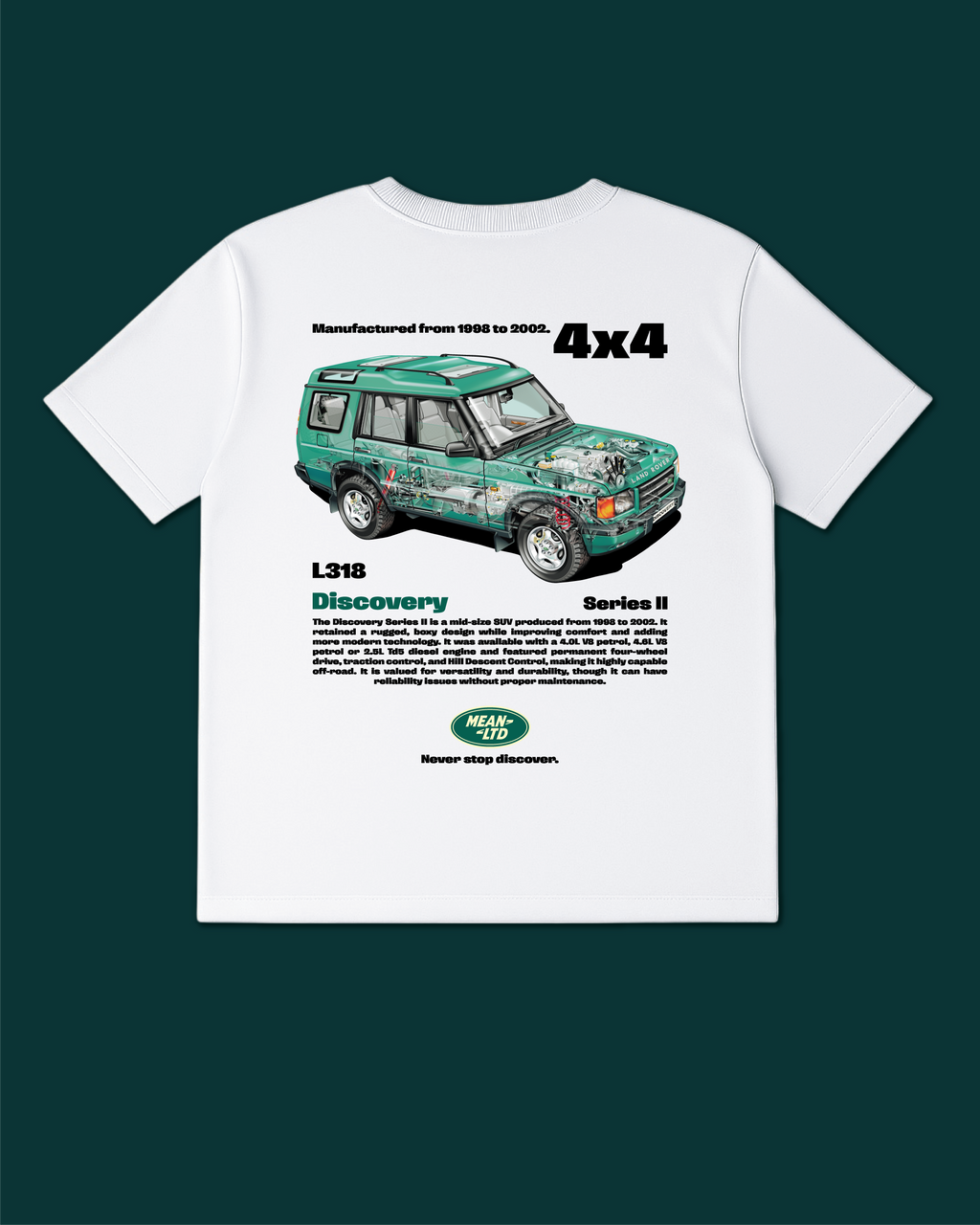 Discovery Series II '1998–2002 Tee