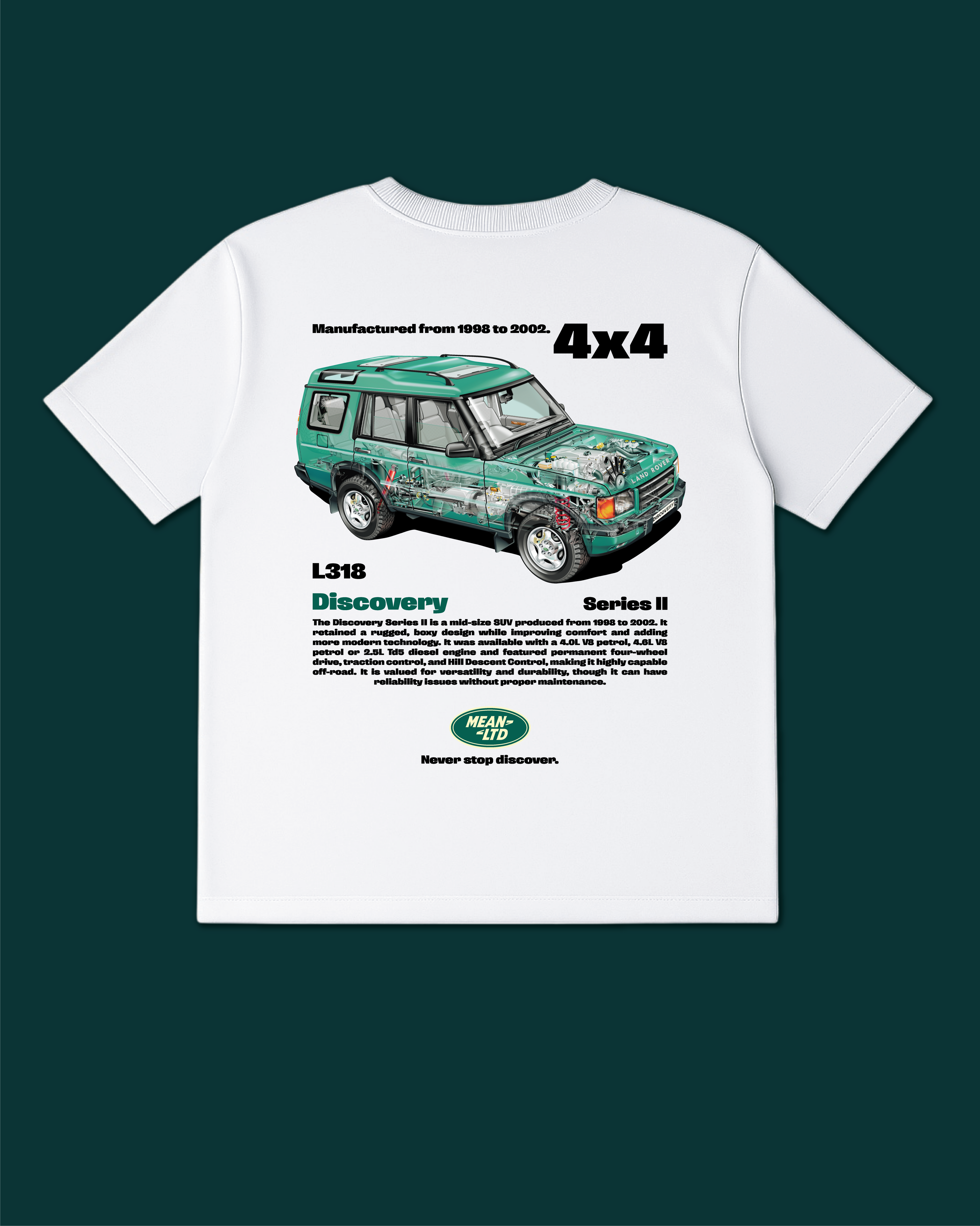 Discovery Series II '1998–2002 Tee