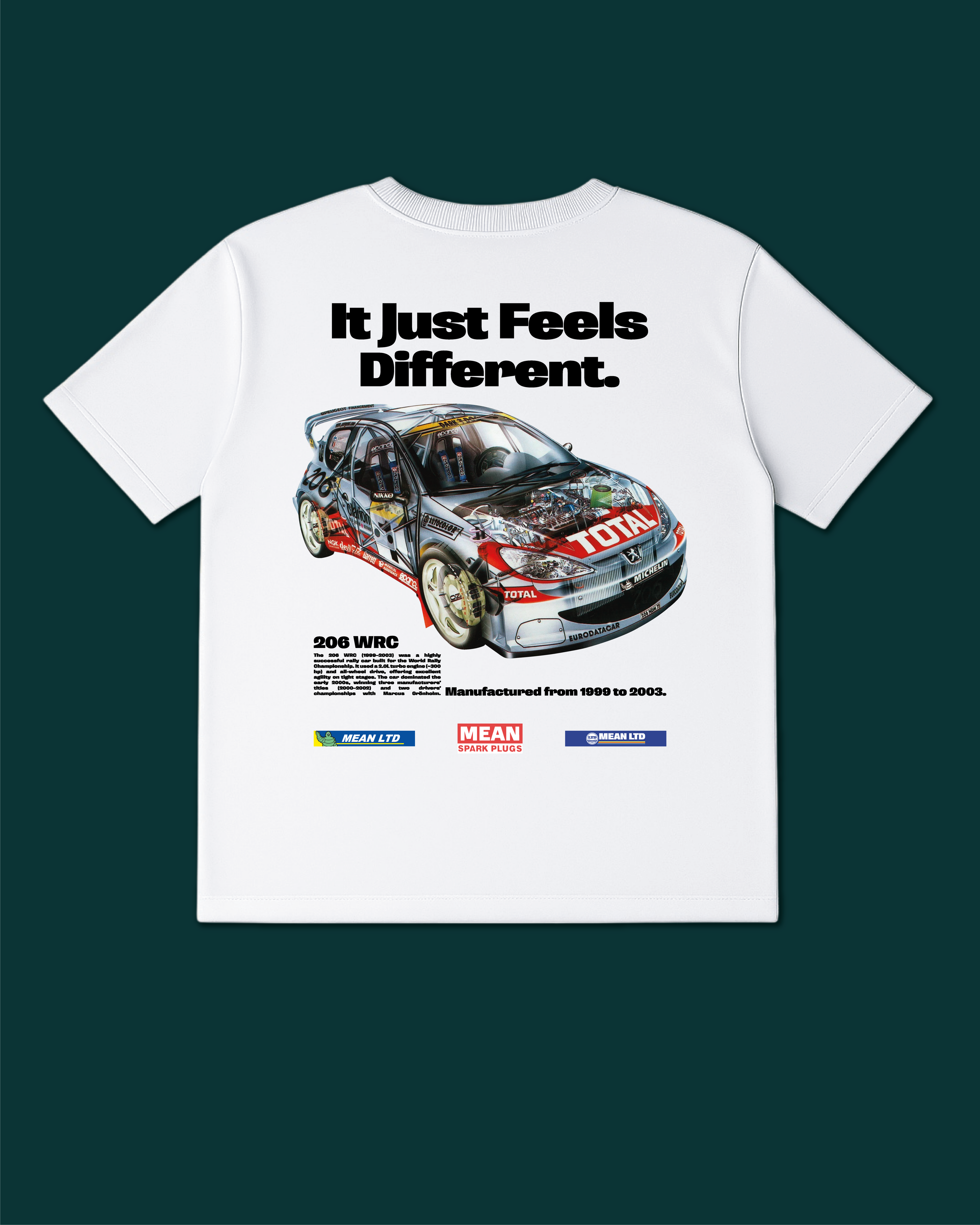 206 WRC '1999-2003 Tee