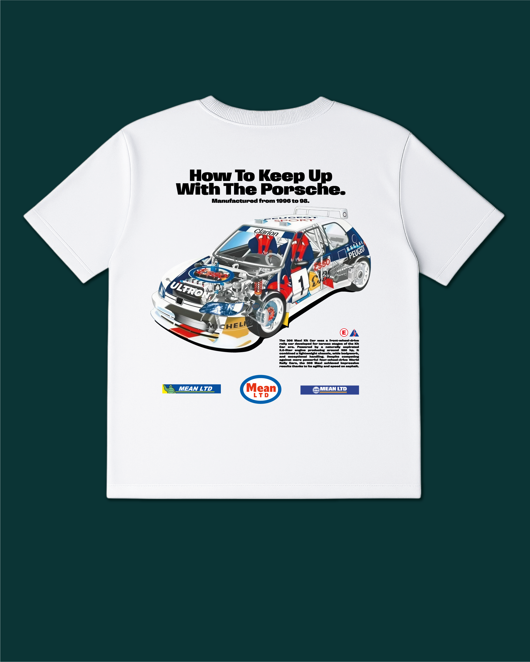 306 Maxi Kit Car '1996–98 Tee