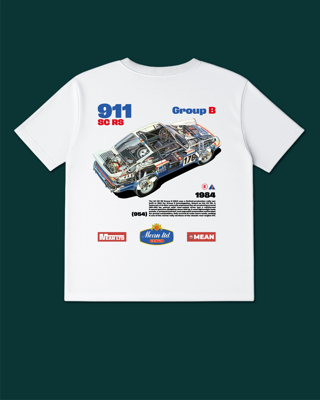 911 SC RS (954) 1984 T-Shirt - MEAN LTD