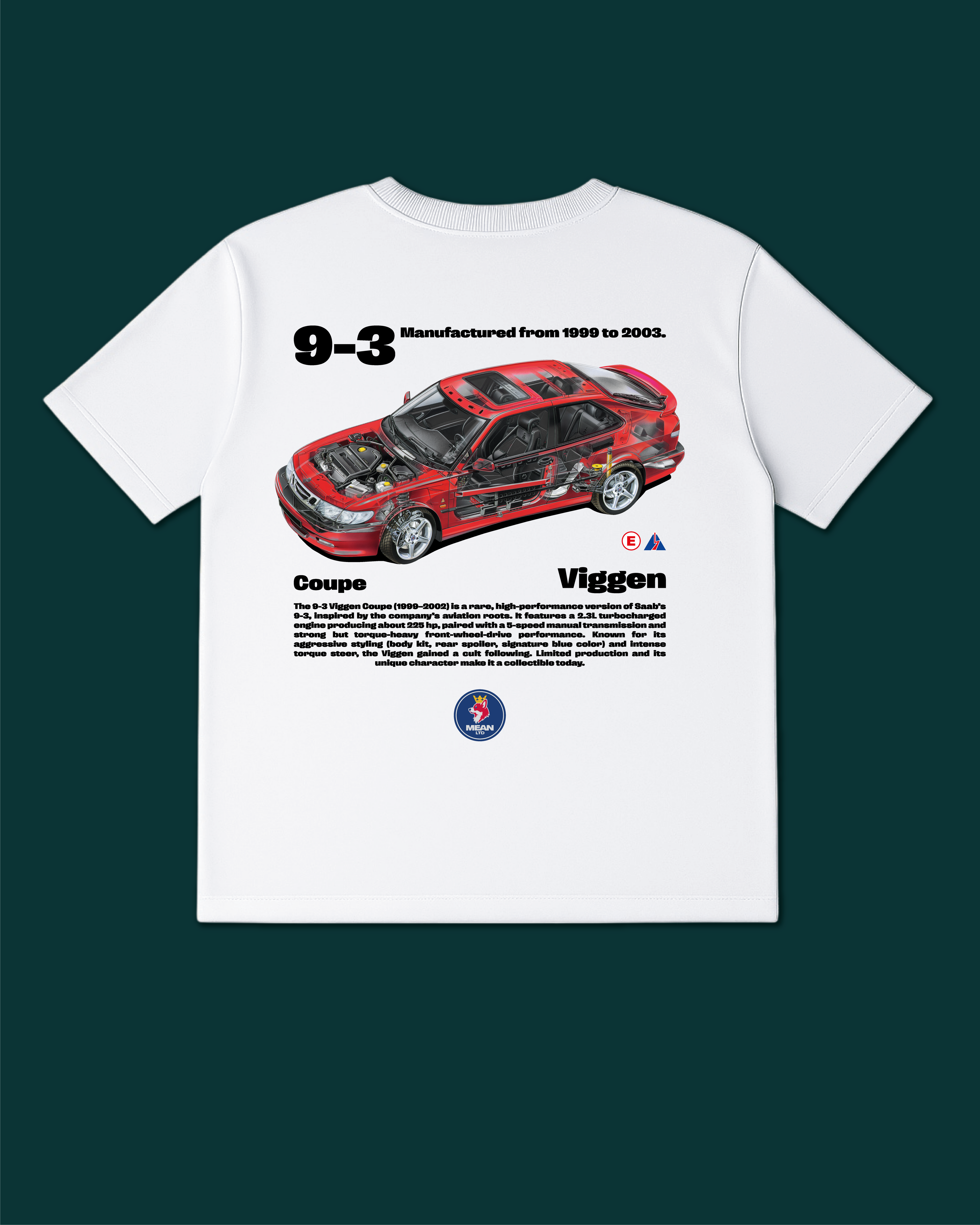 SAAB 9-3 Viggen Coupe '1999-2003 Tee