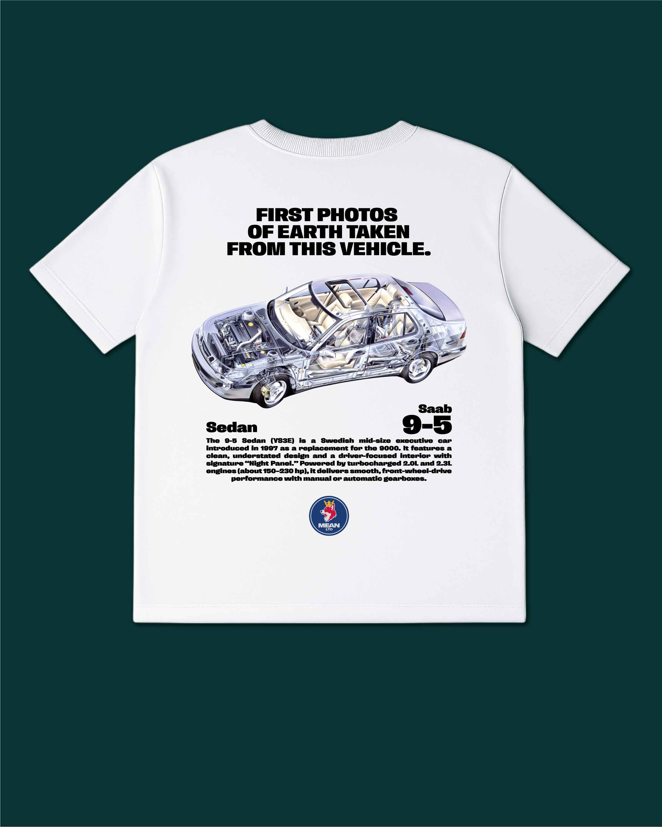 SAAB 9-5 Sedan (YS3E) '1997–2001 Tee