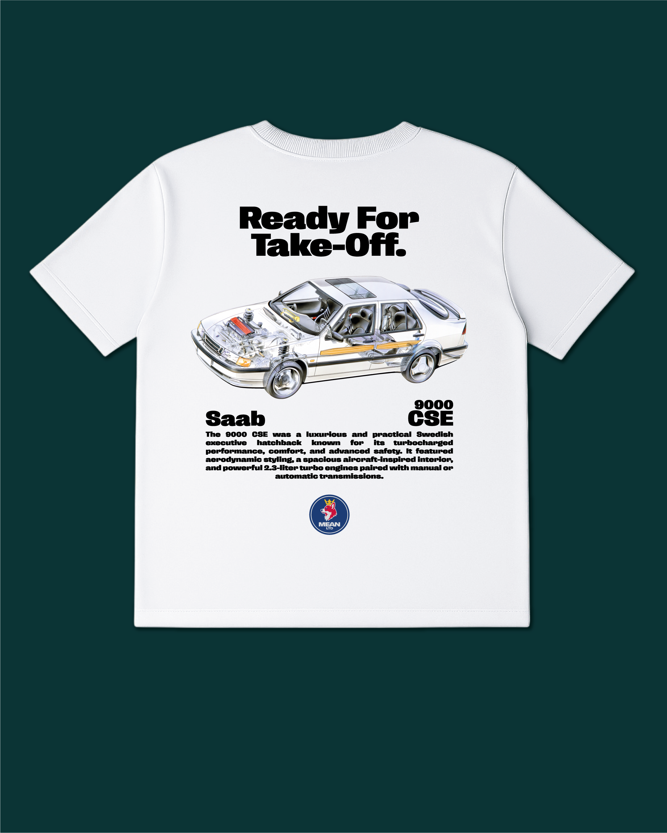 SAAB 9000 CSE Tee