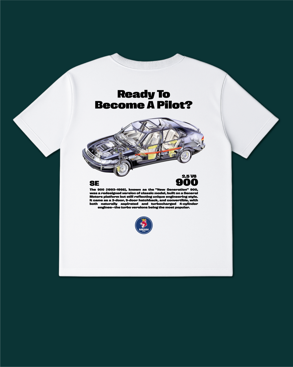 SAAB 900 2.5 V6 SE Tee