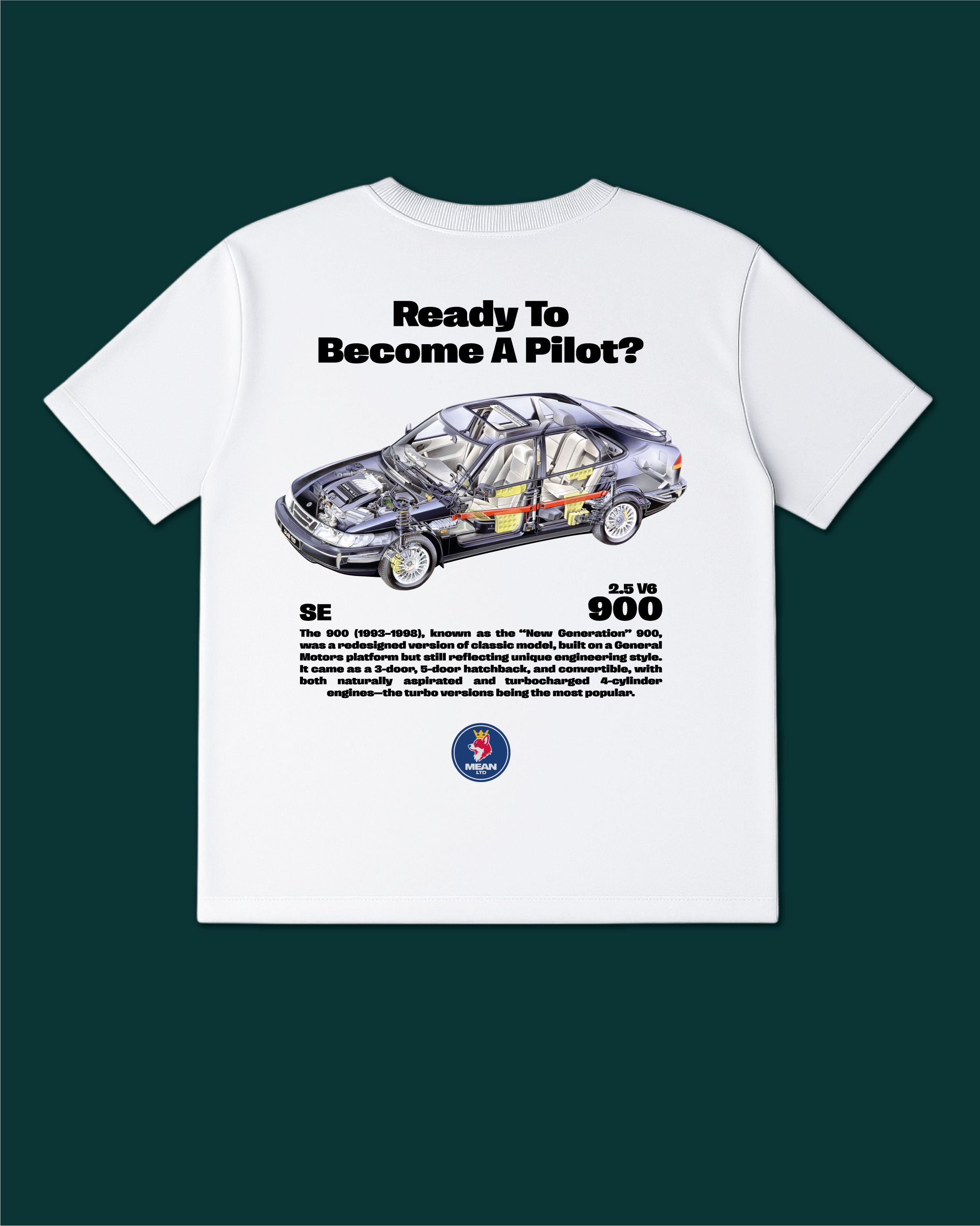 SAAB 900 2.5 V6 SE Tee
