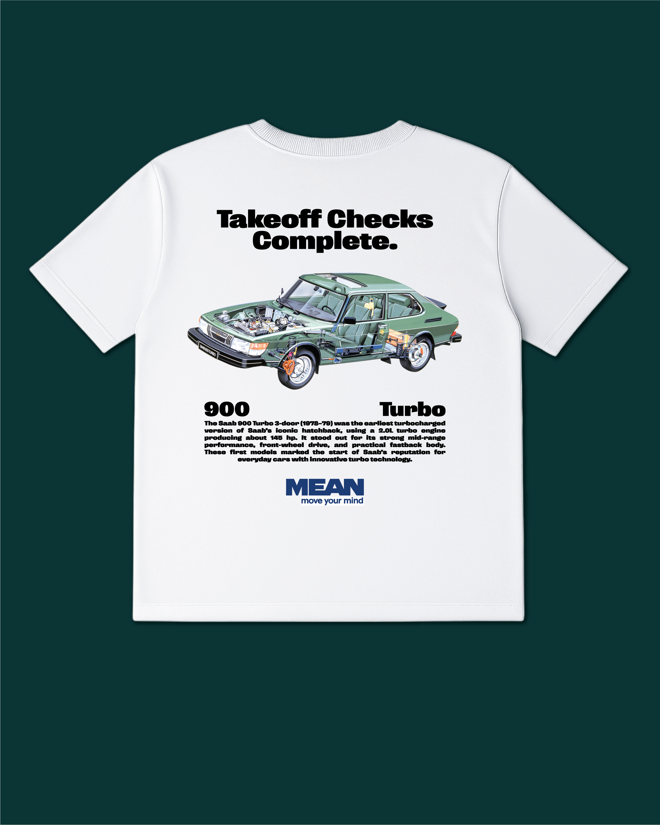 SAAB 900 Turbo 3-door '1978–79 Tee