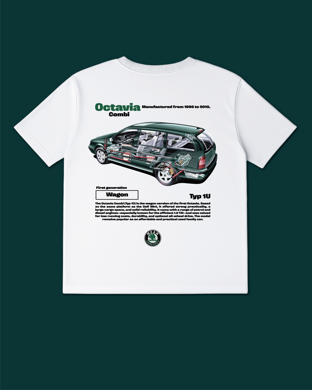 Octavia Combi '1996–2010 Tee