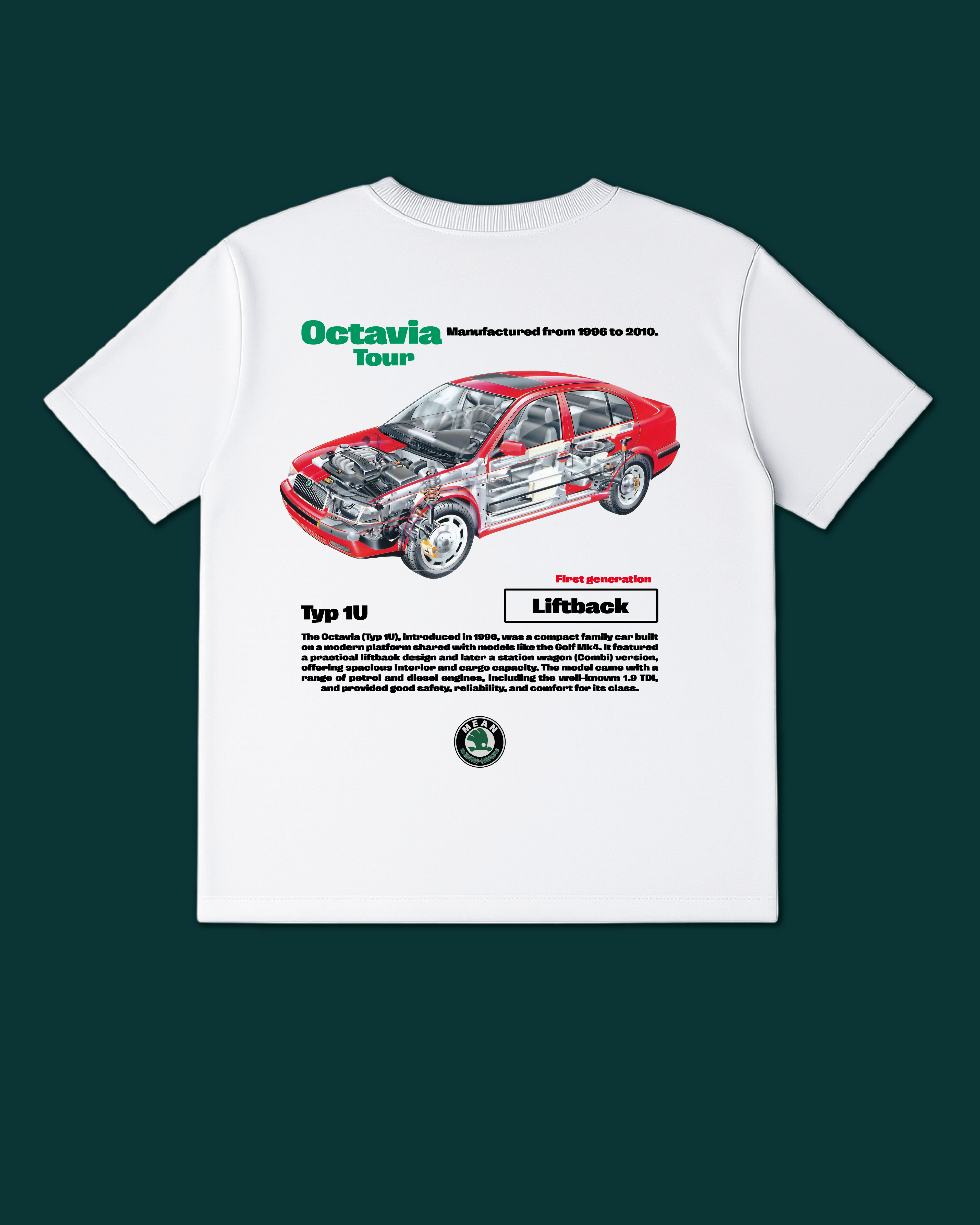 Octavia Tour '1996–2010 Tee