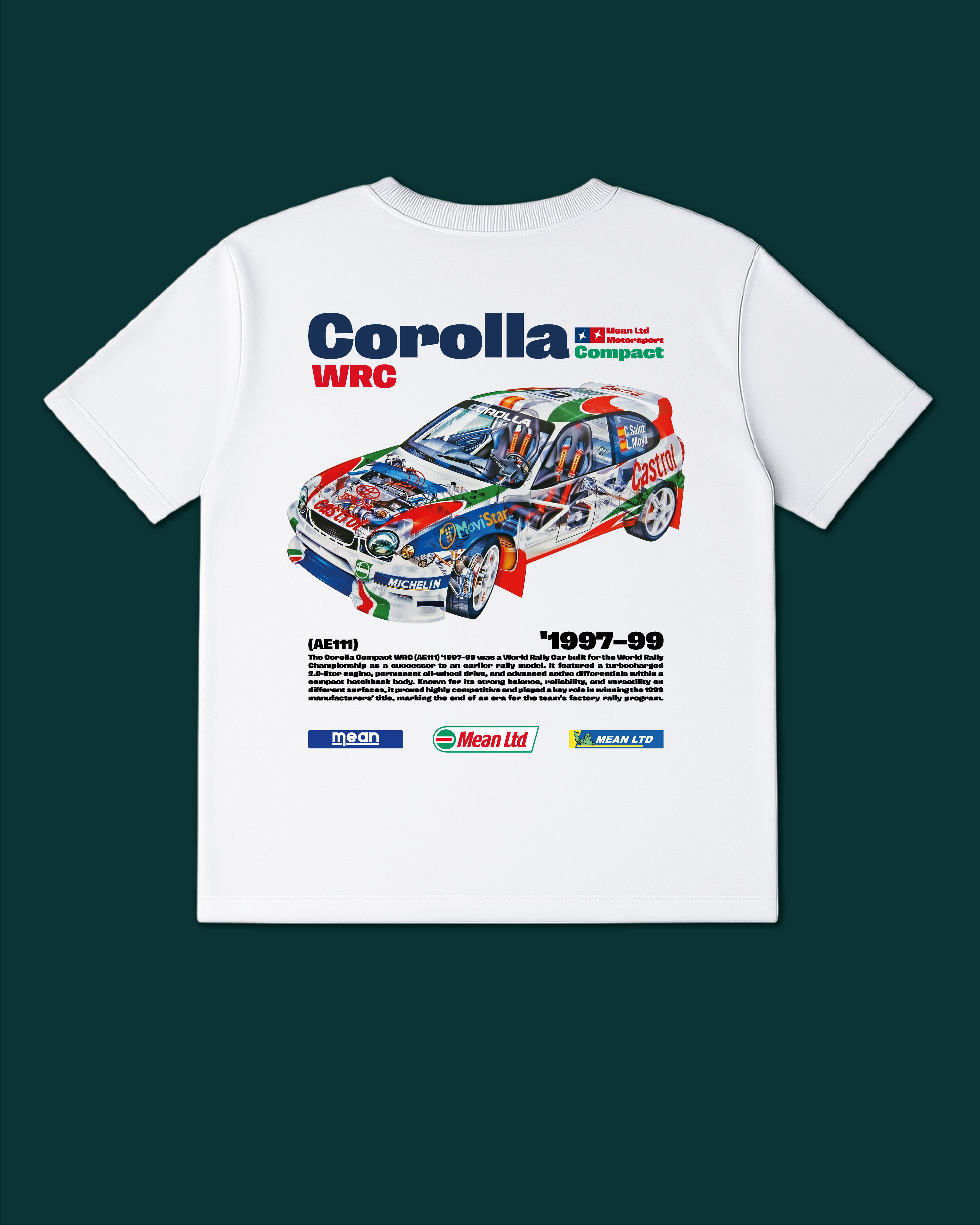 Corolla Compact WRC (AE111) '1997–99 Tee