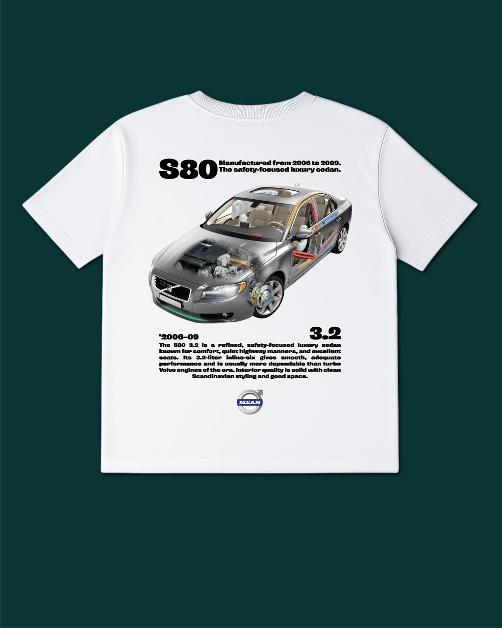 S80 3.2 '2006–09 Tee