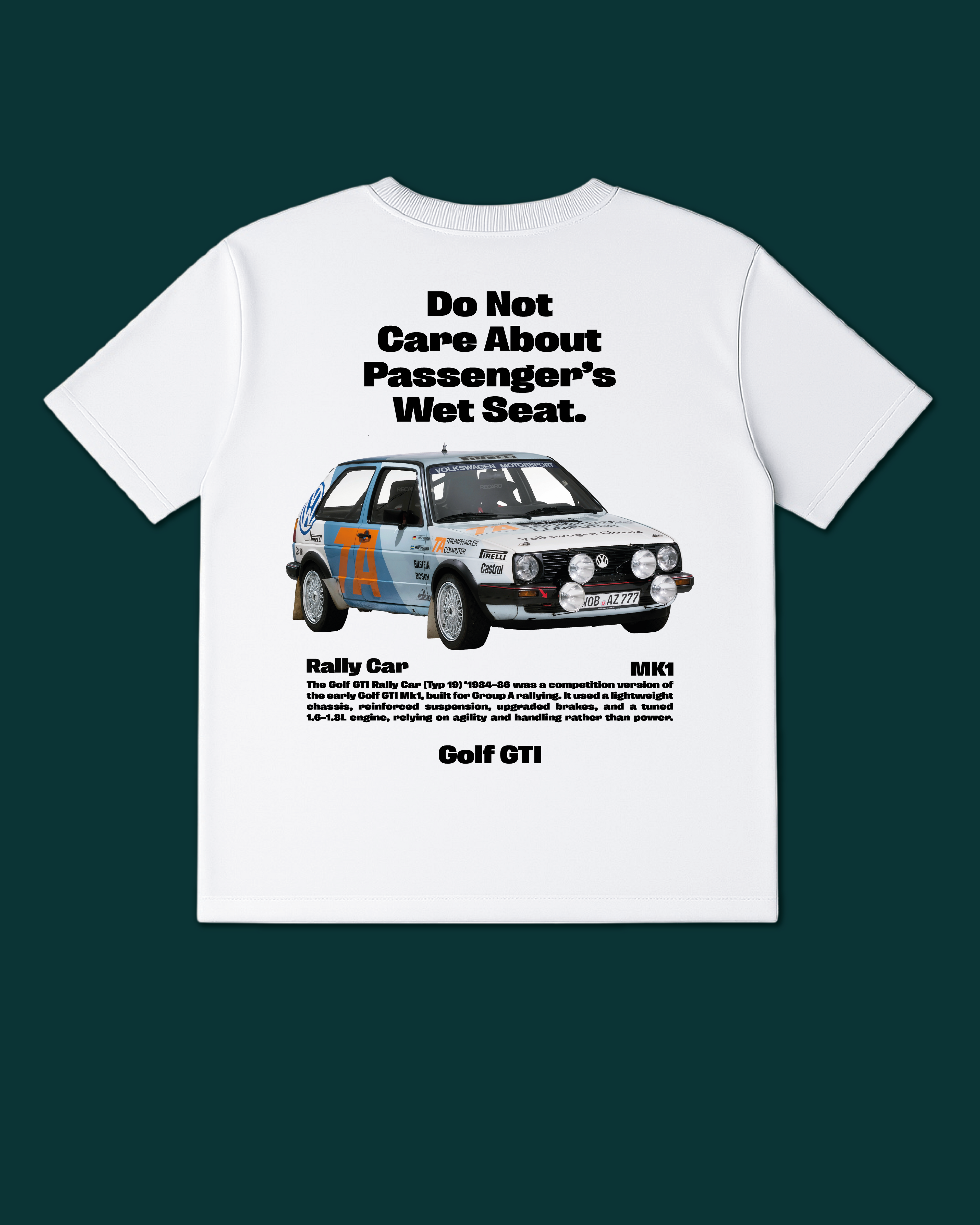 Golf GTI Rally Car MK1 (Typ 19) '1984–86 Tee