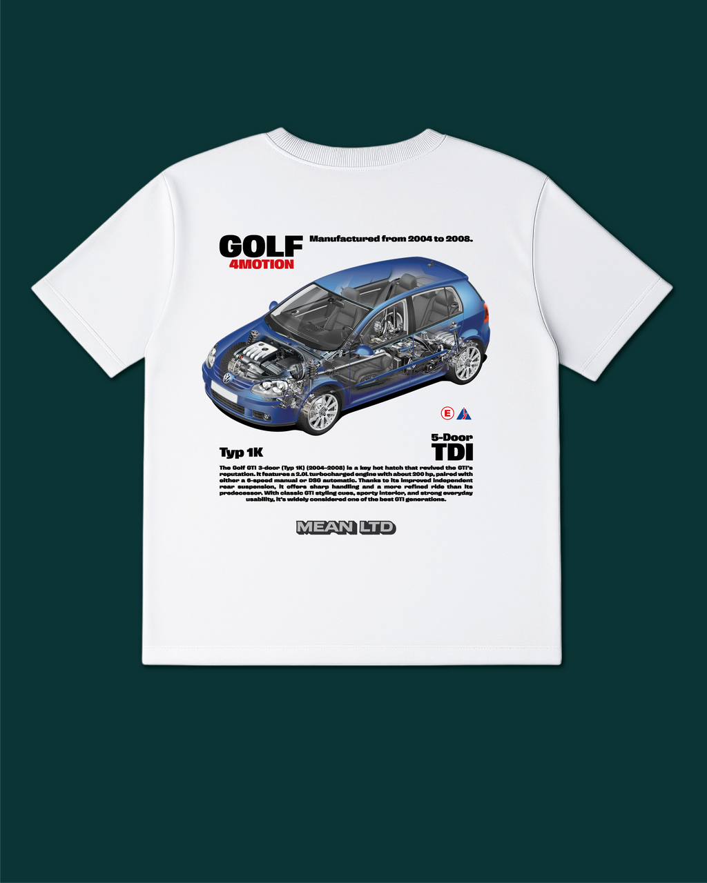 Golf 4Motion MK5 (Typ 1K) '2004–08 Tee