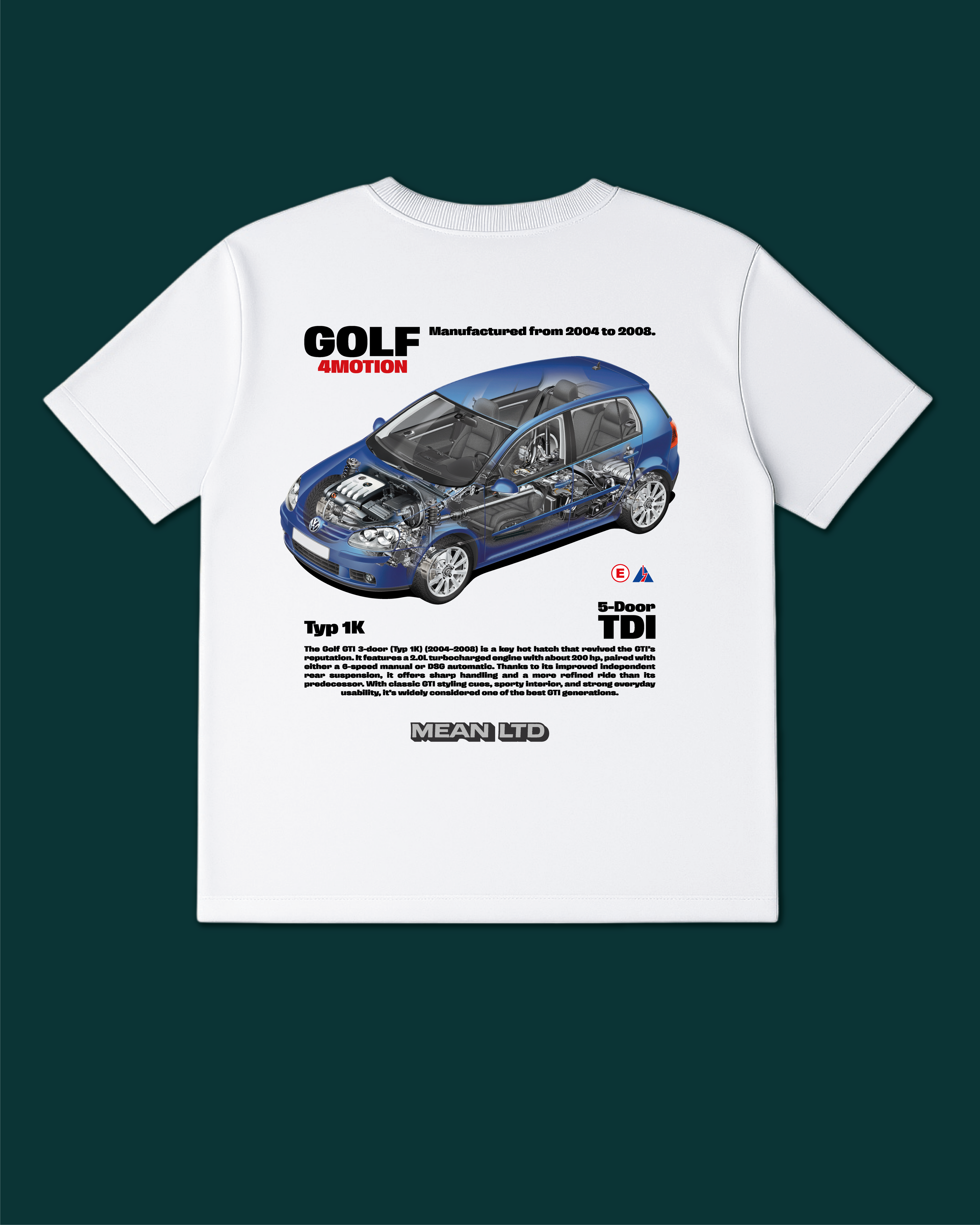 Golf 4Motion MK5 (Typ 1K) '2004–08 Tee