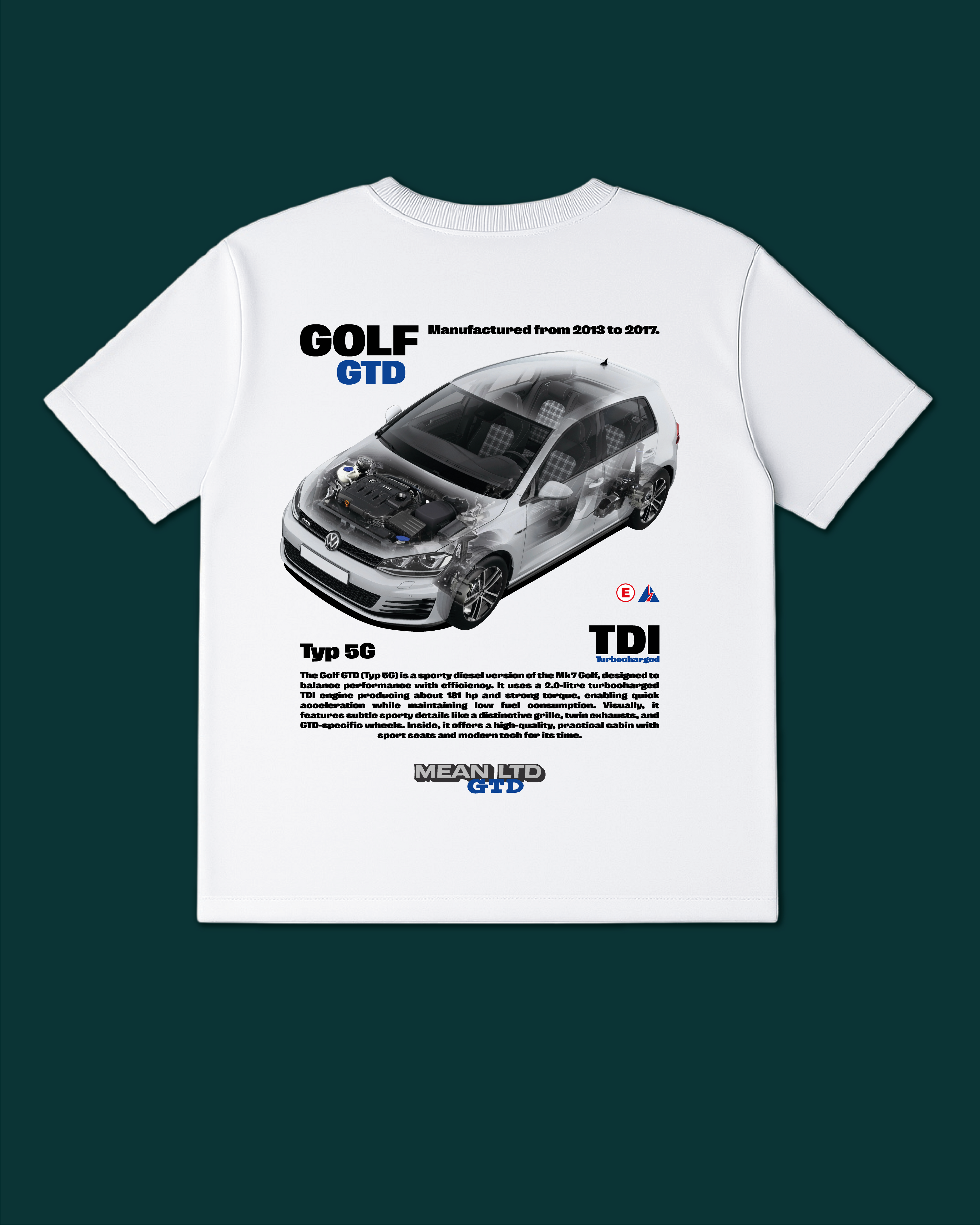 Golf GTD MK7 (Typ 5G) '2013–17 Tee