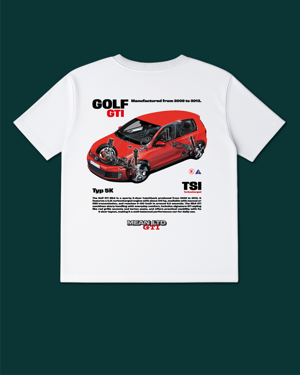 Golf GTI MK6 (Typ 5K) '2009–13 Tee