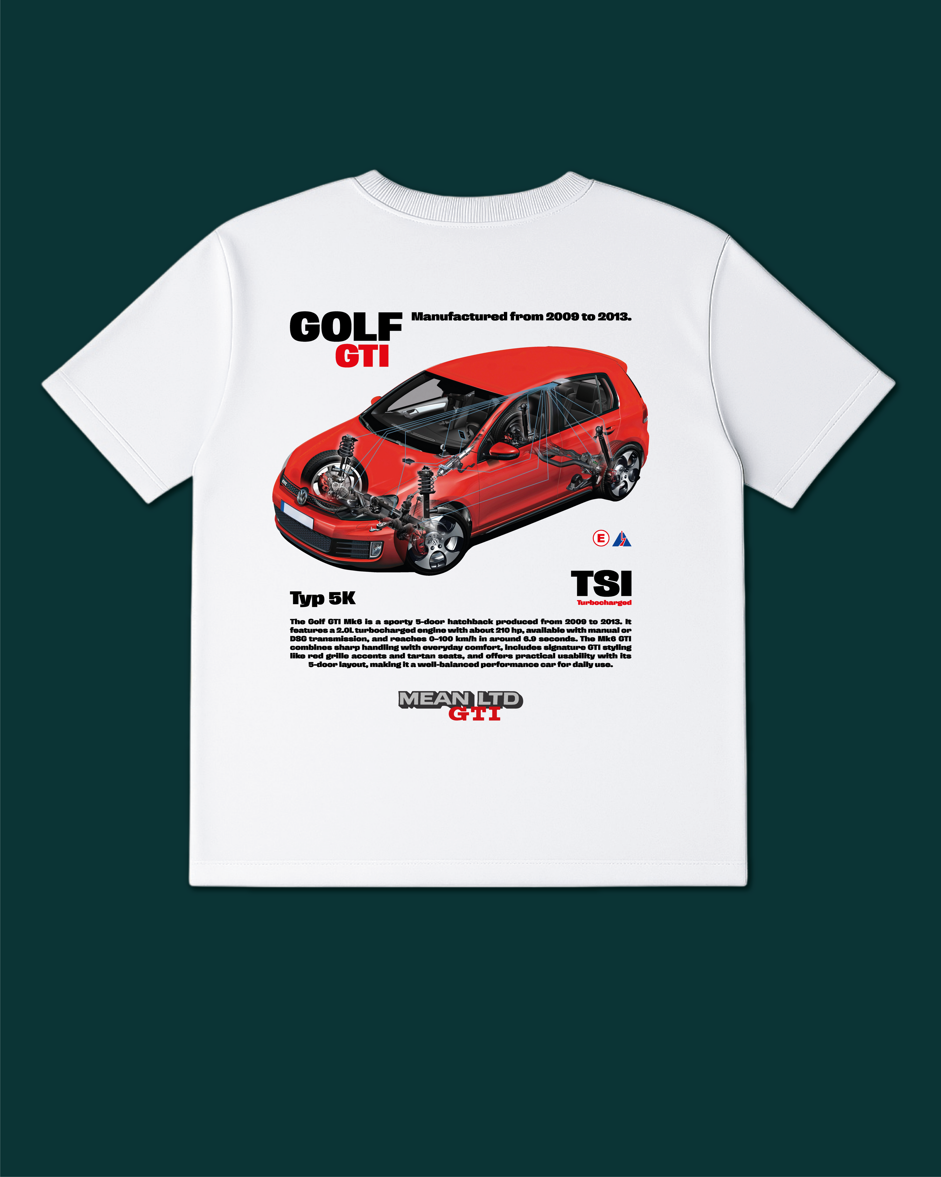 Golf GTI MK6 (Typ 5K) '2009–13 Tee