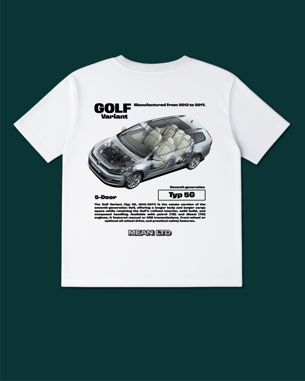 Golf Variant MK7 (Typ 5G) '2013–17 Tee