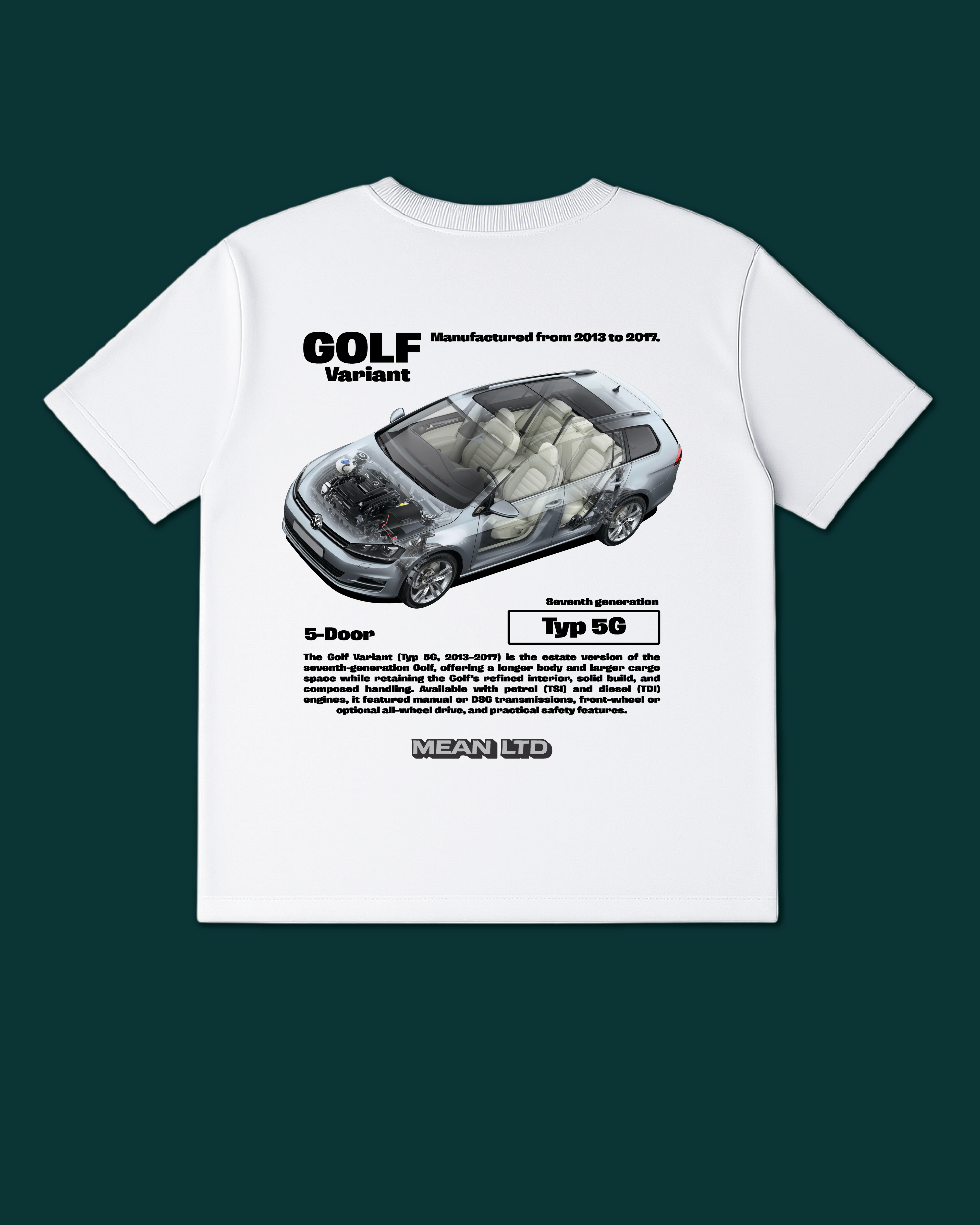 Golf Variant MK7 (Typ 5G) '2013–17 Tee