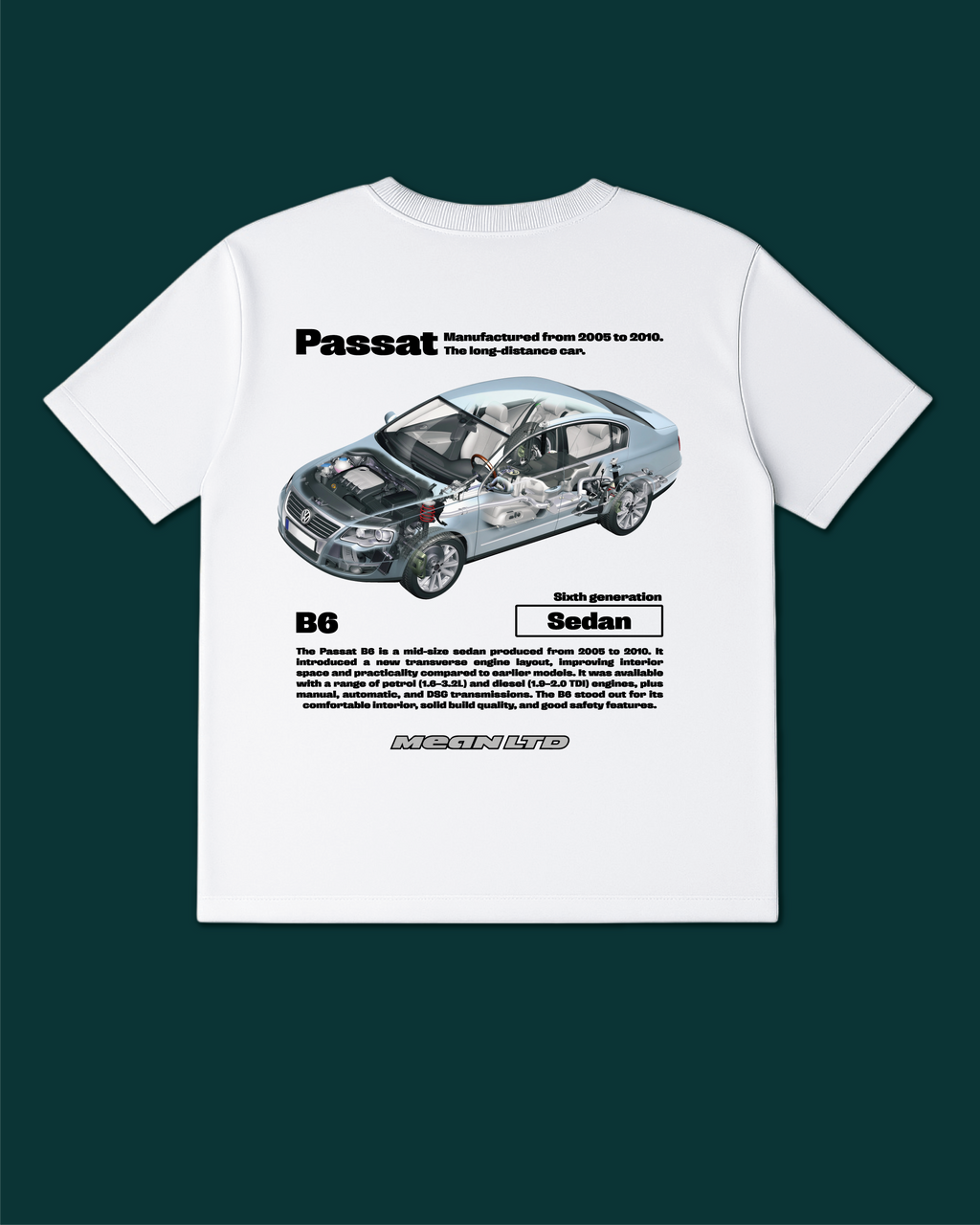 Passat Sedan (B6) '2005–10 Tee