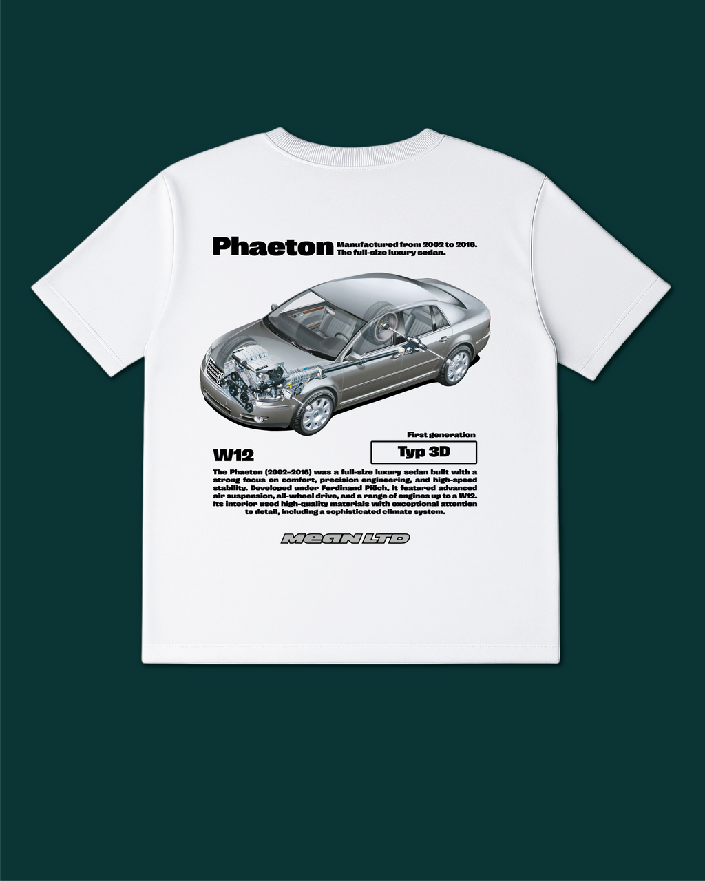 Phaeton (Typ 3D) '2002–2016 Tee