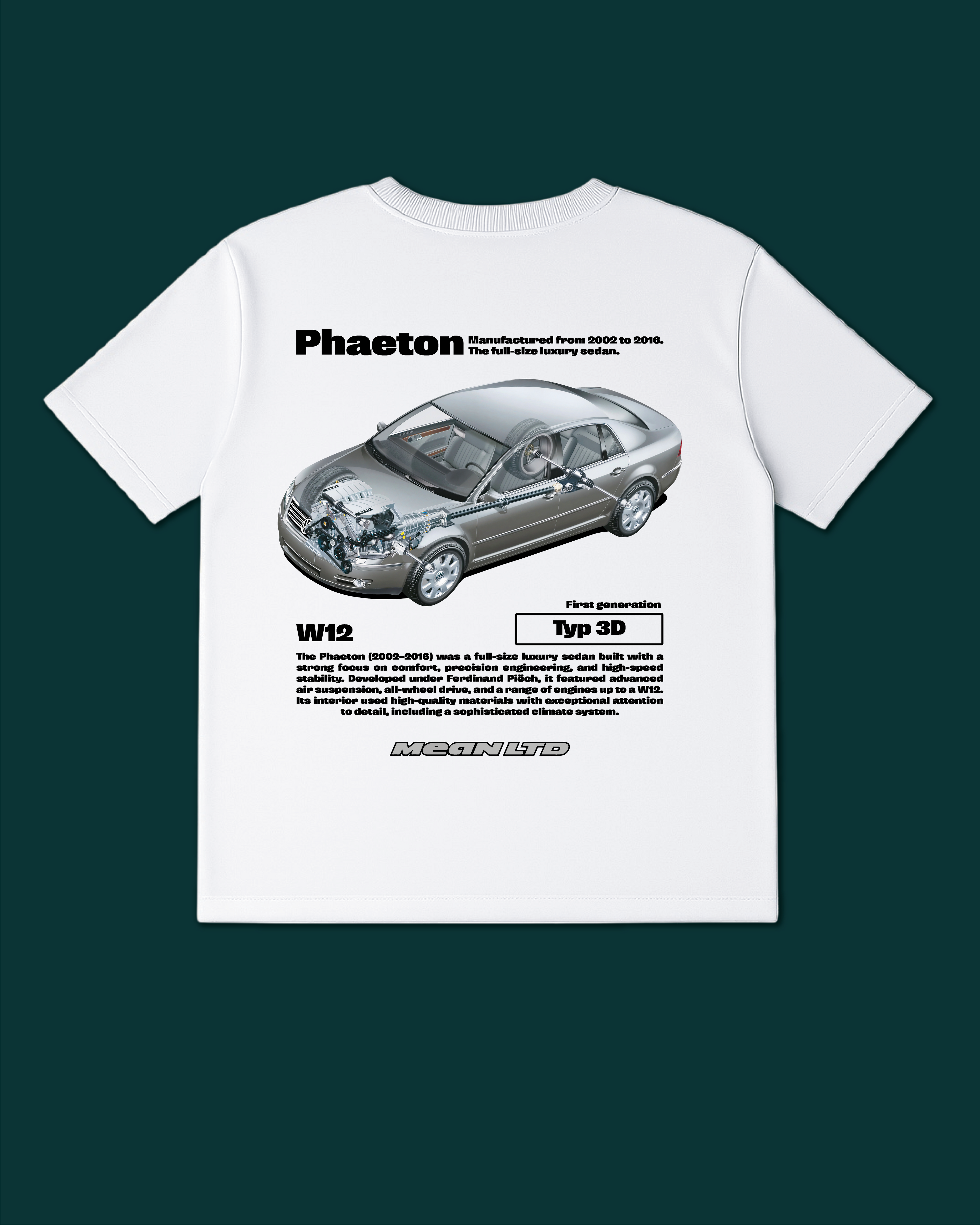 Phaeton (Typ 3D) '2002–2016 Tee