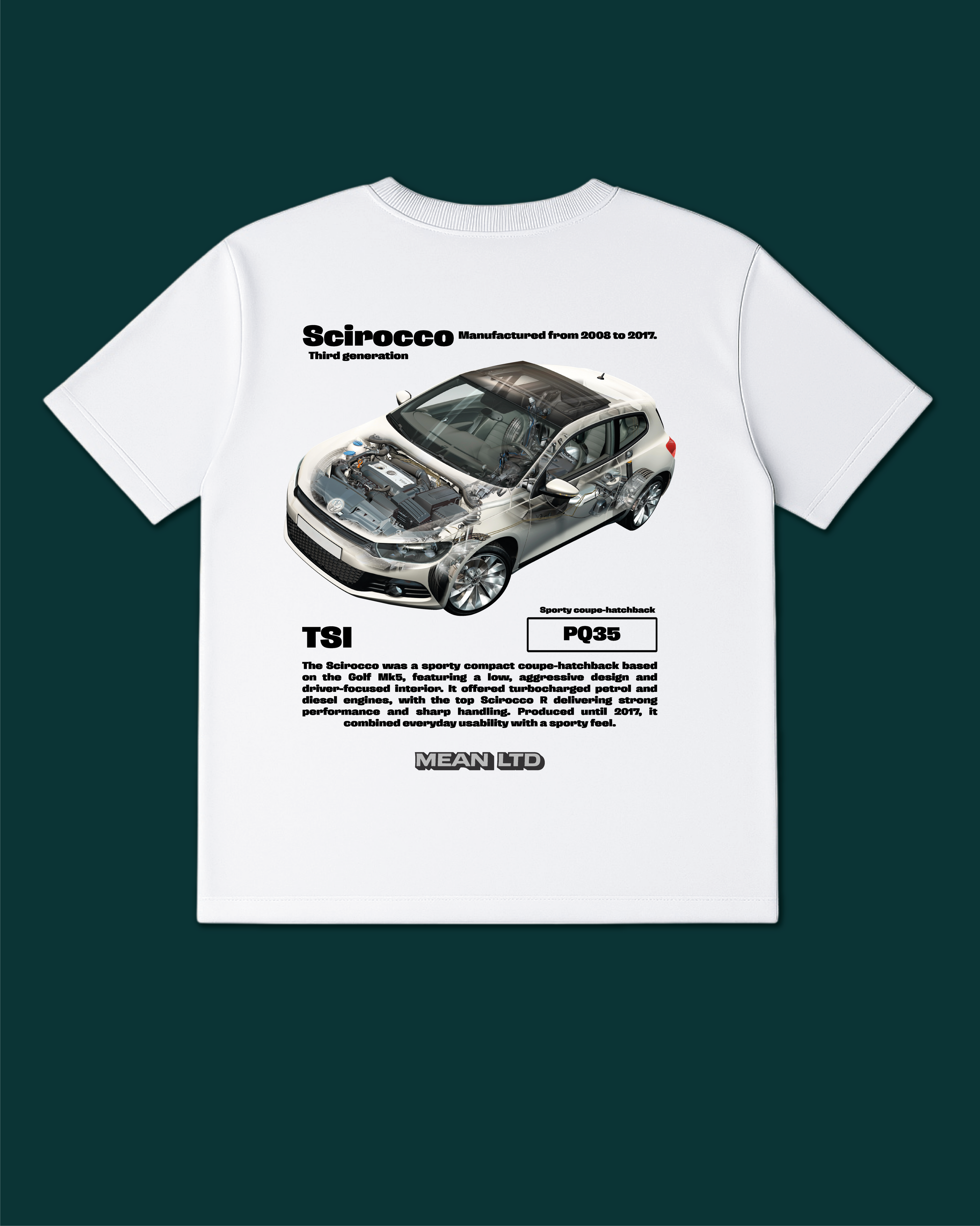 Scirocco '2008–17 Tee