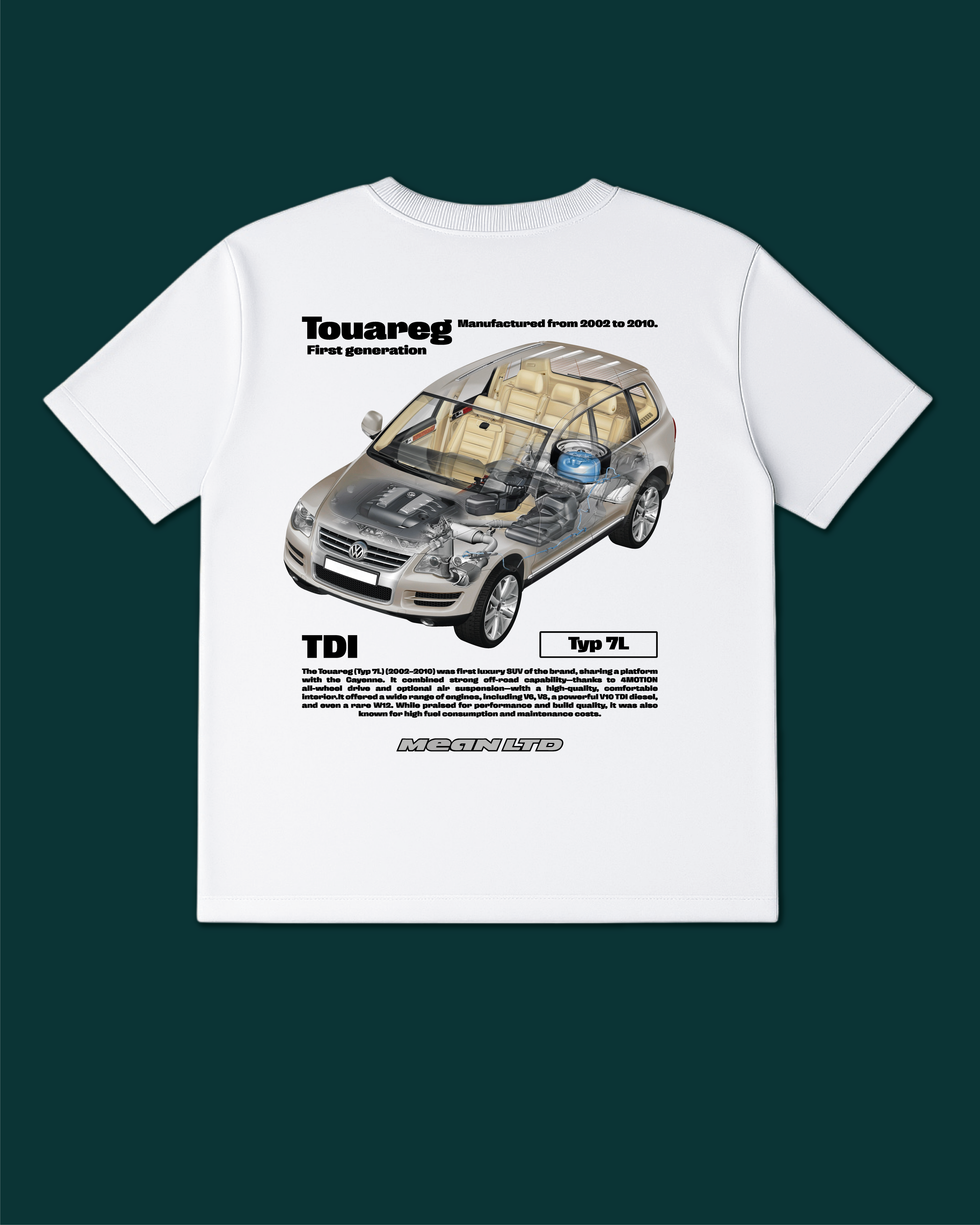 Touareg (Typ 7L) '2002–10 Tee