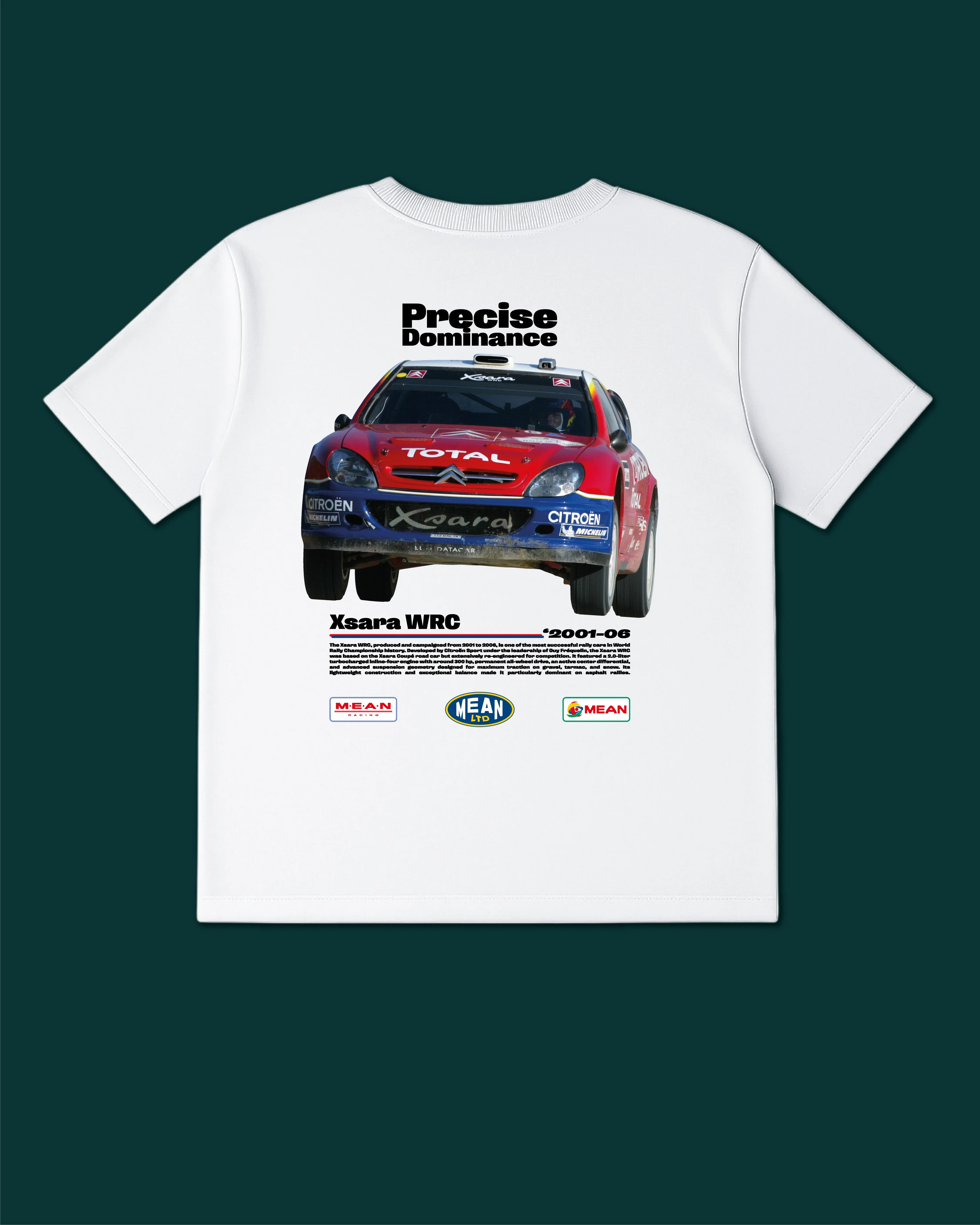 Xsara WRC '2001-06 T-Shirt - MEAN LTD