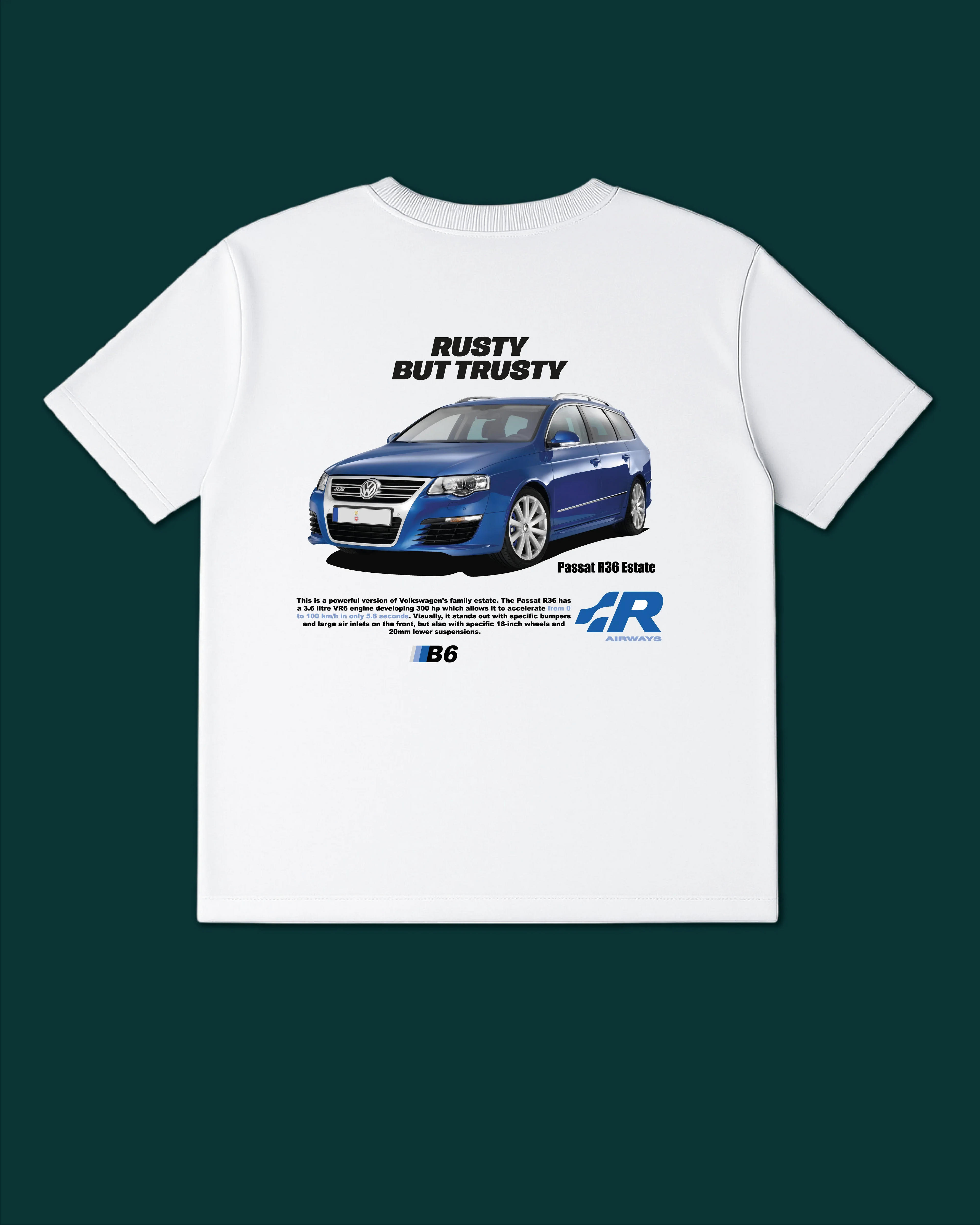 Passat R36 Variant (B6) T-Shirt - MEAN LTD