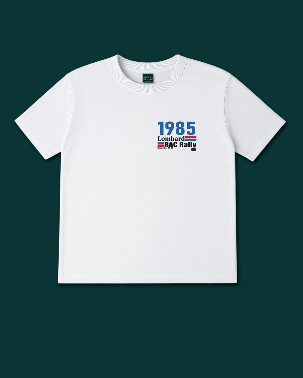 Lombard RAC Rally 1985 T-Shirt - MEAN LTD