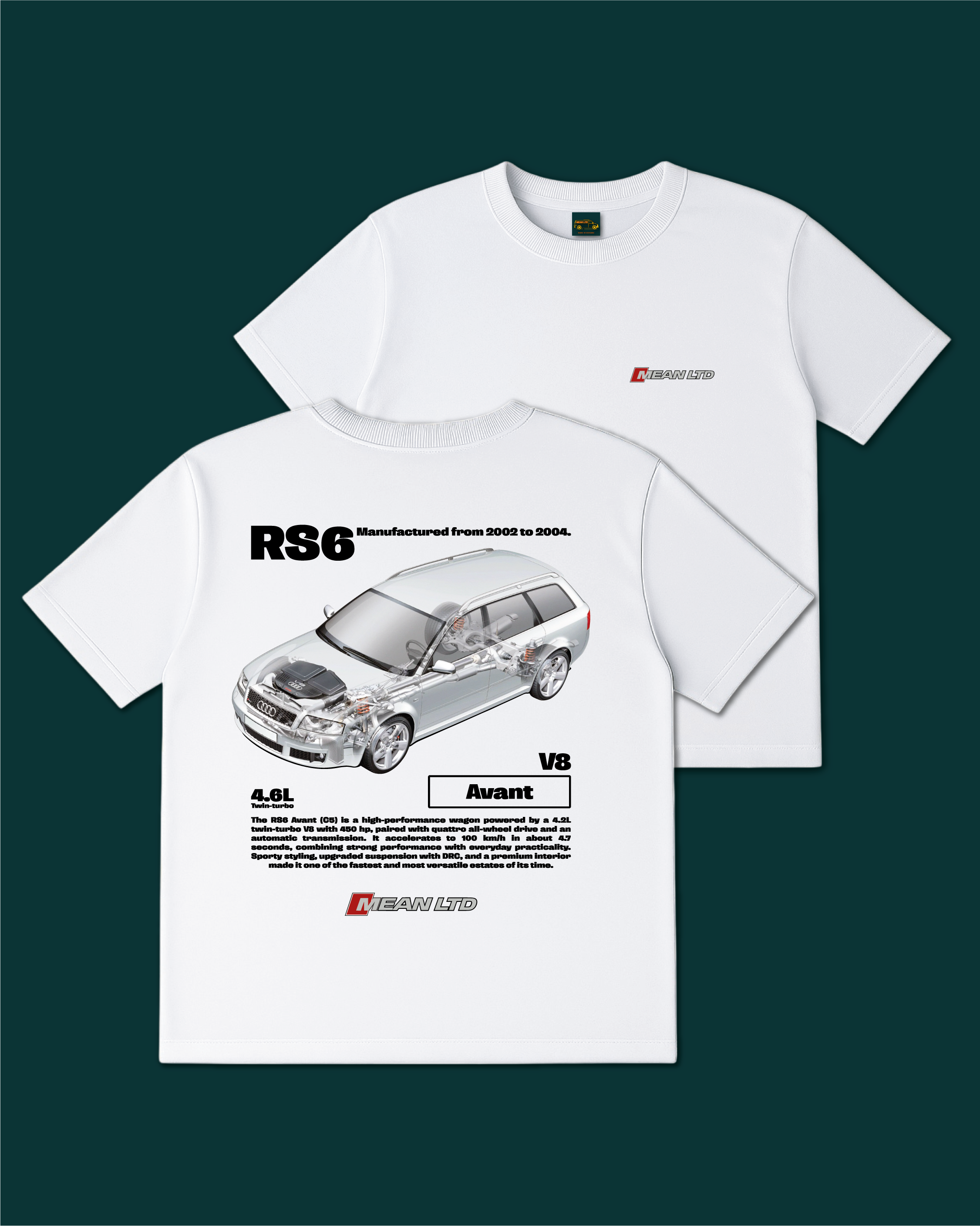 RS6 Avant (4B,C5) '2002–04 Tee