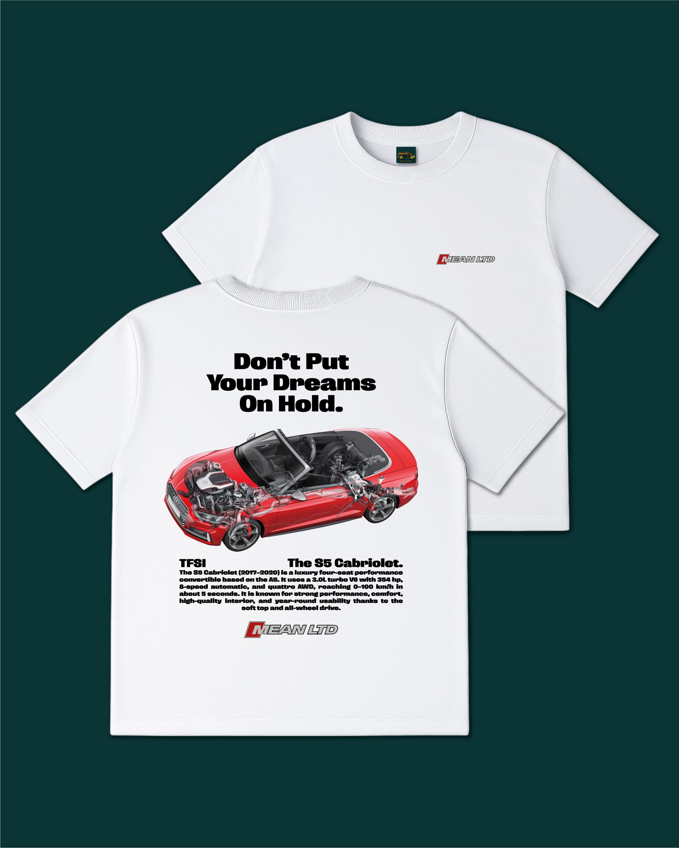 S5 Cabriolet '2017–20 Tee