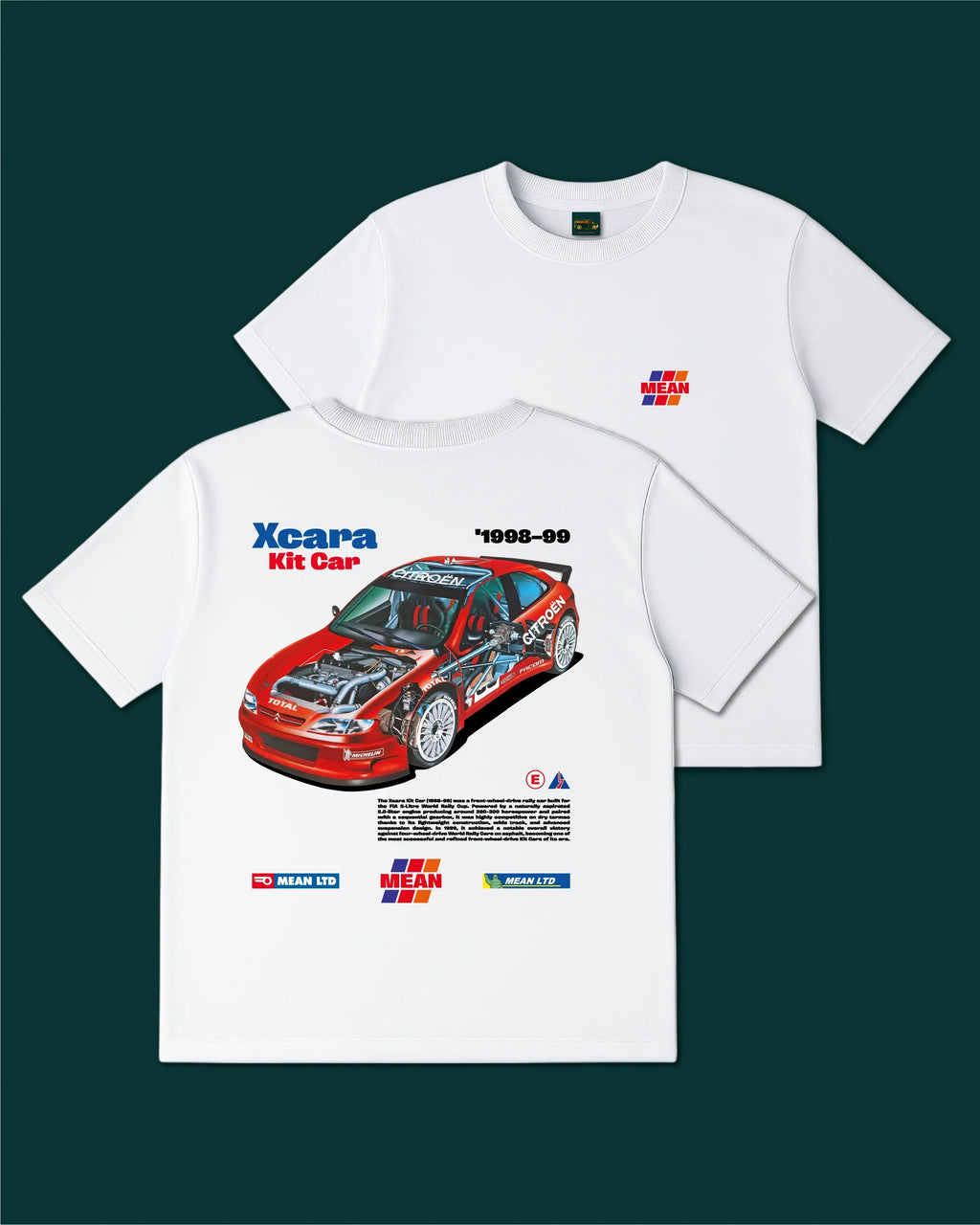 Xsara Kit Car '1998-99 T-Shirt - MEAN LTD