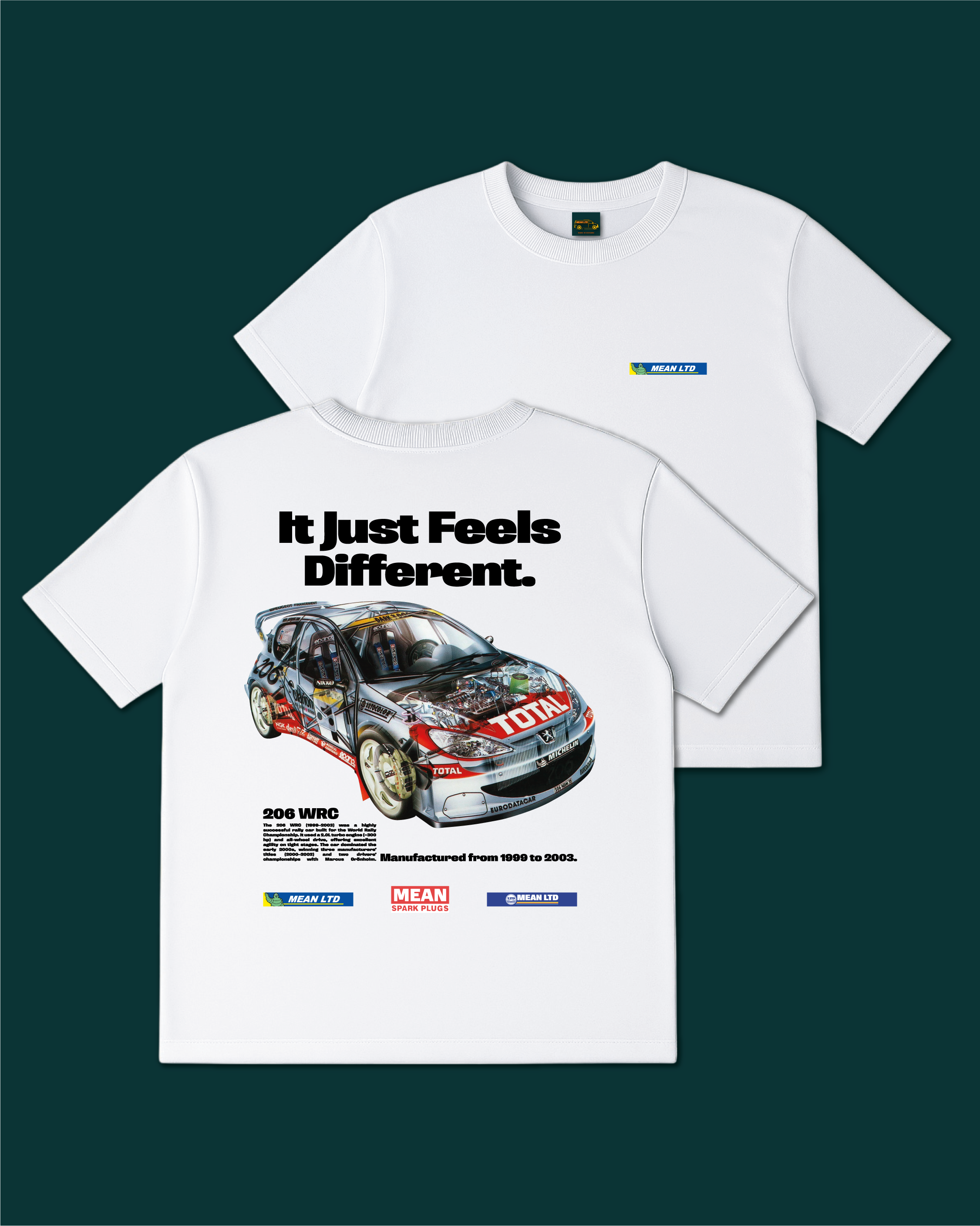 206 WRC '1999-2003 Tee