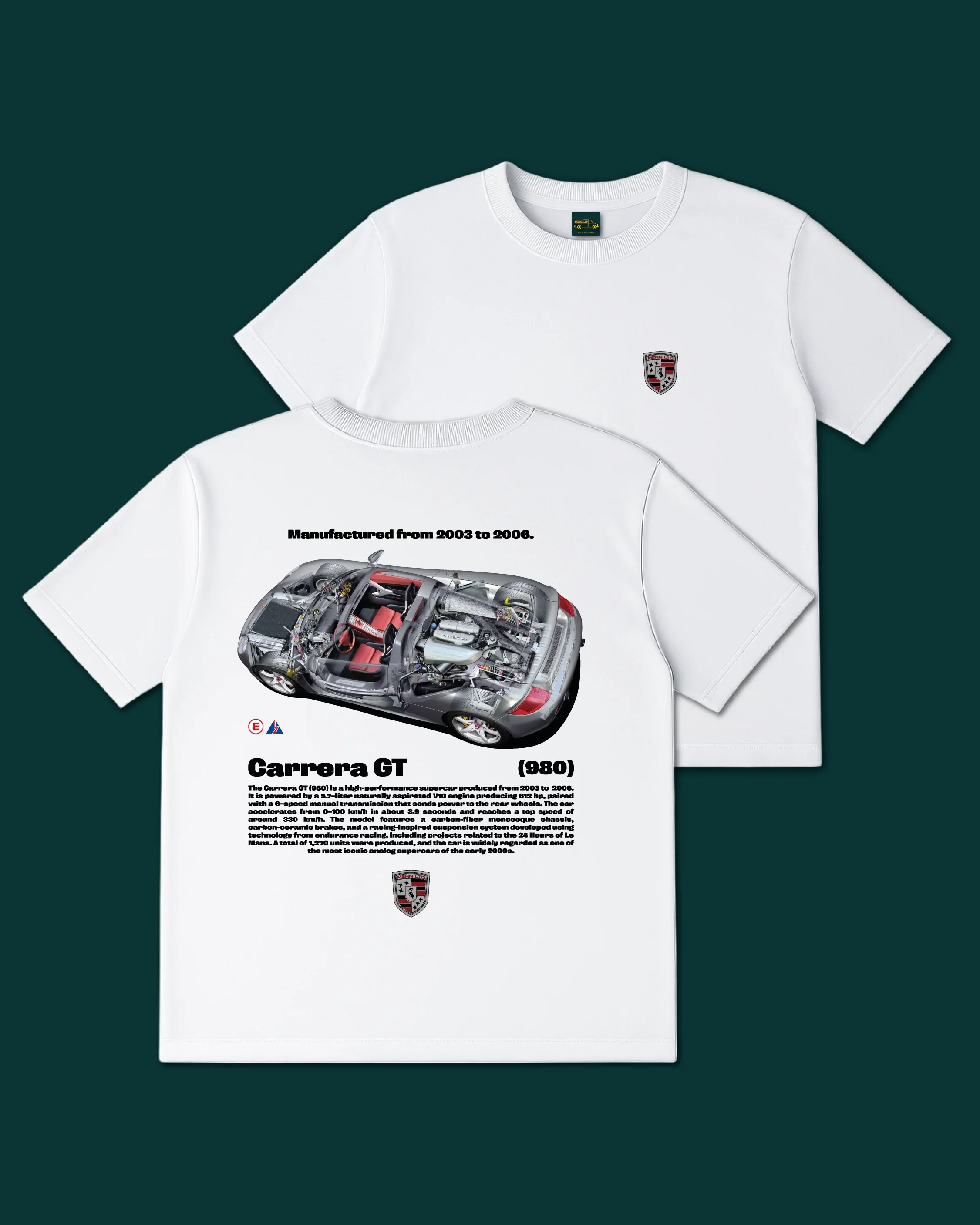 Carrera GT '2003–06 Tee - MEAN LTD