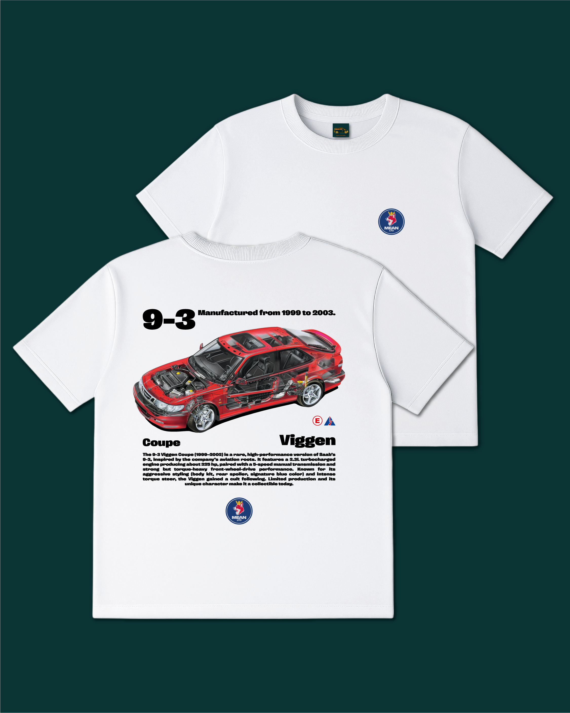 SAAB 9-3 Viggen Coupe '1999-2003 Tee