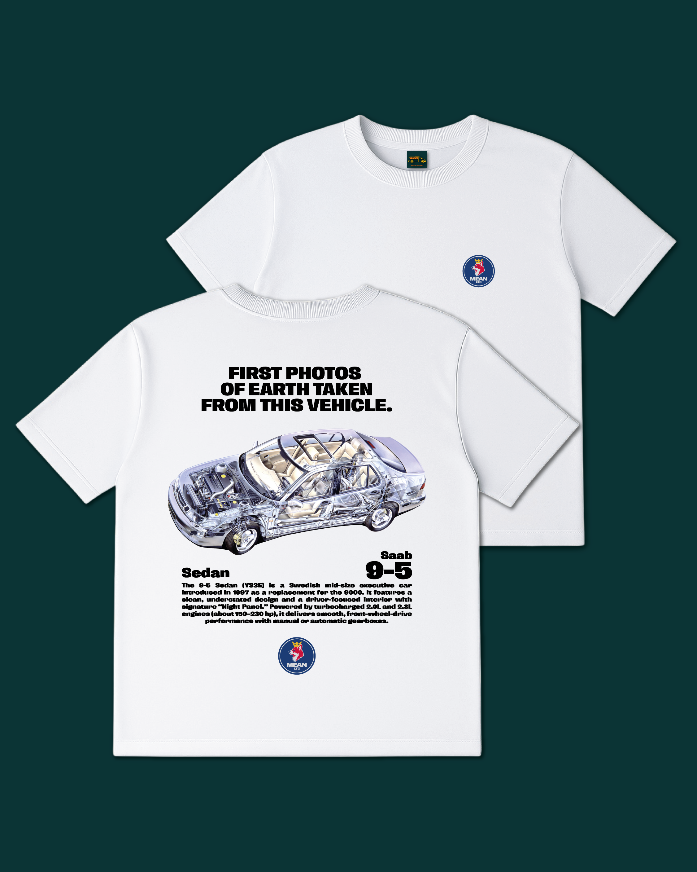 SAAB 9-5 Sedan (YS3E) '1997–2001 Tee