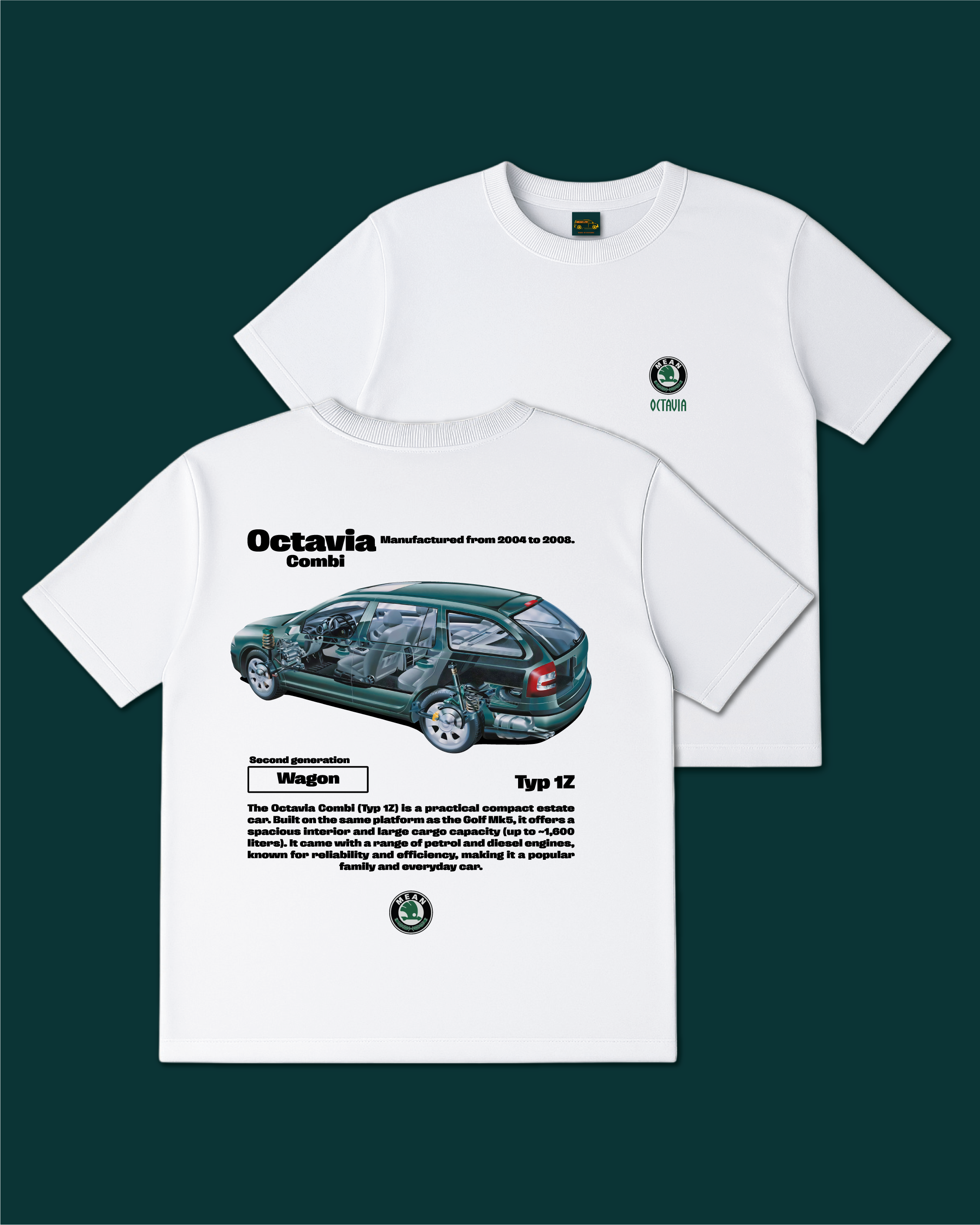 Octavia Combi (Typ Z1) '2004–2008 Tee